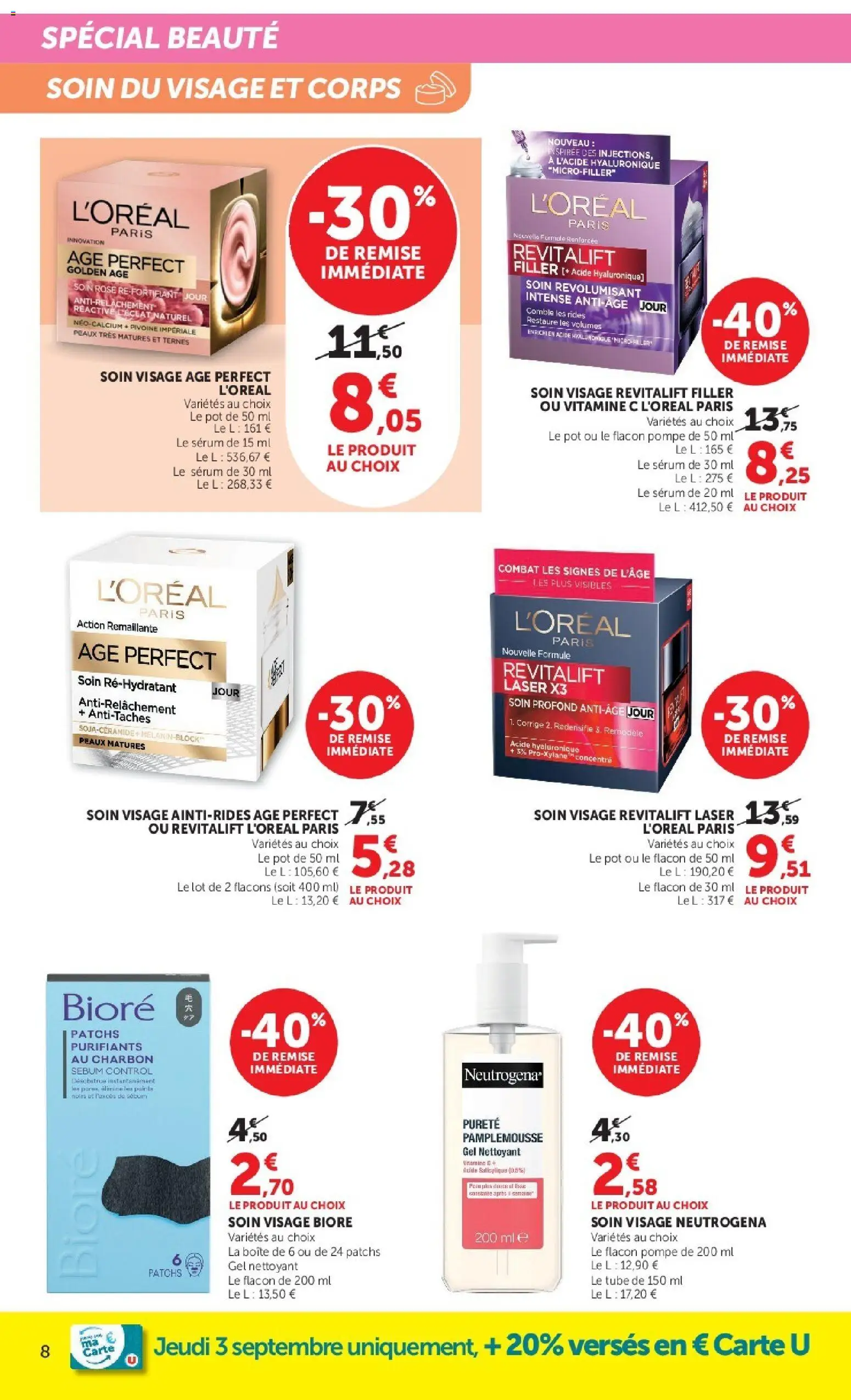 {H1} | Page: 8 | Produits: Soin visage, Serum, Pivoine, Huile