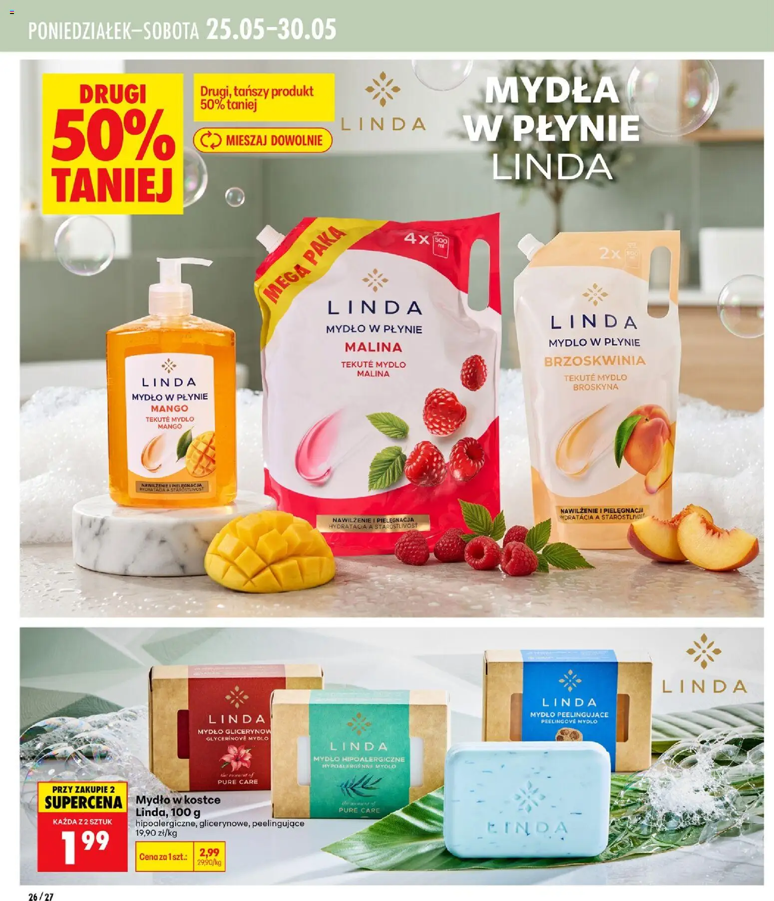 Biedronka Polsko leták - Mamy piękne strony od 21.05.2026 | Strana: 26 | Produkty: Mýdlo, Mango