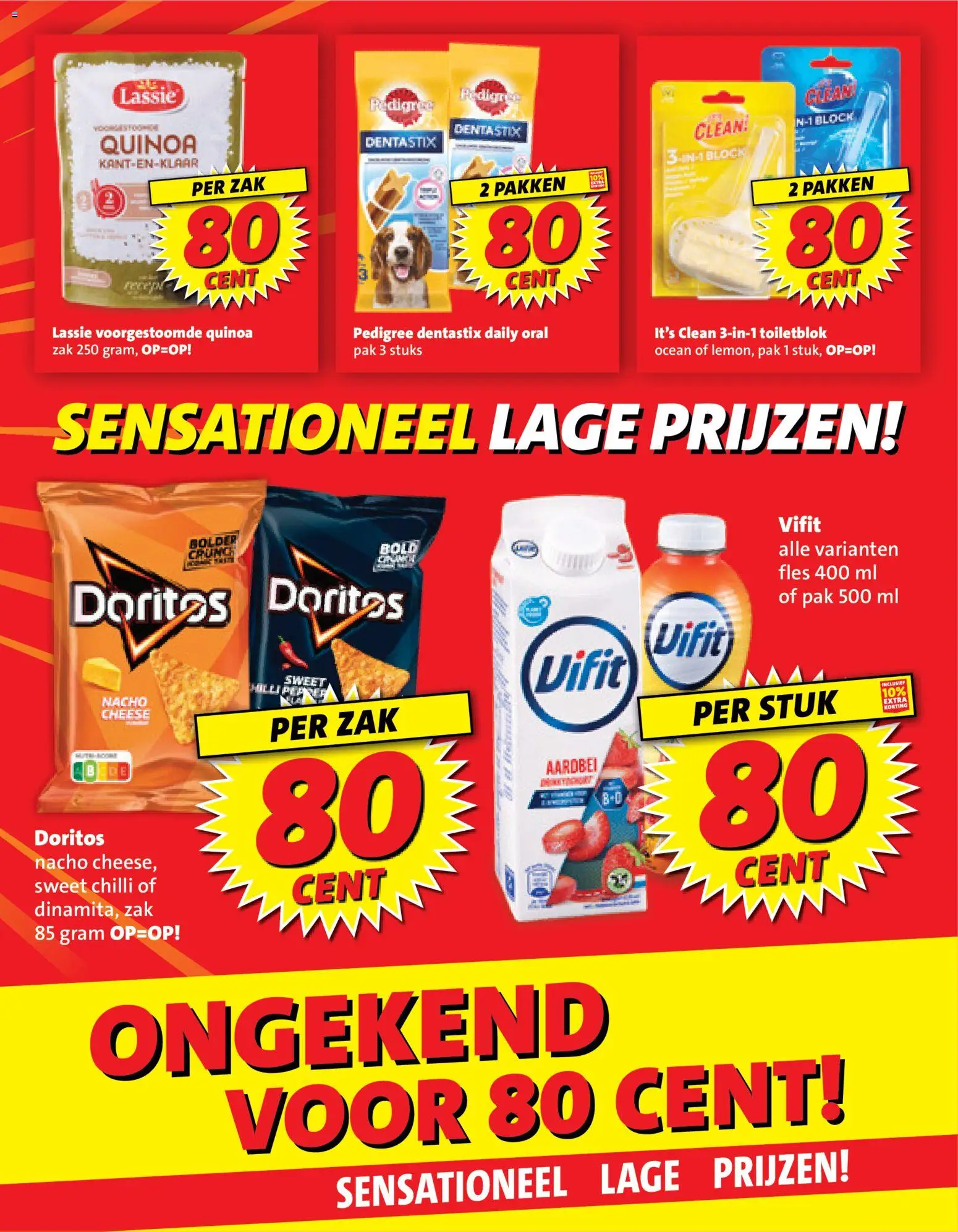 {H1} | Pagina: 19 | Producten: Fles, Zak, Quinoa, Doritos