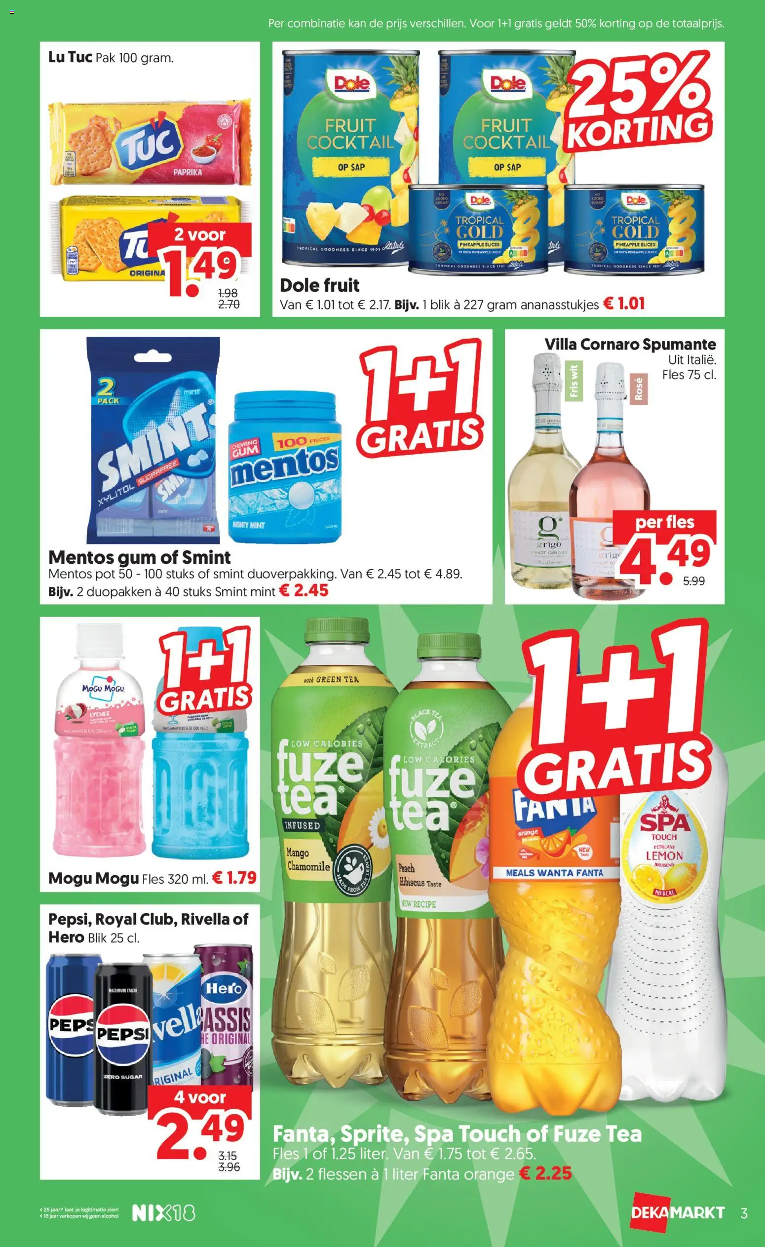 {H1} | Pagina: 3 | Producten: Sap, Pot, Pepsi, Paprika