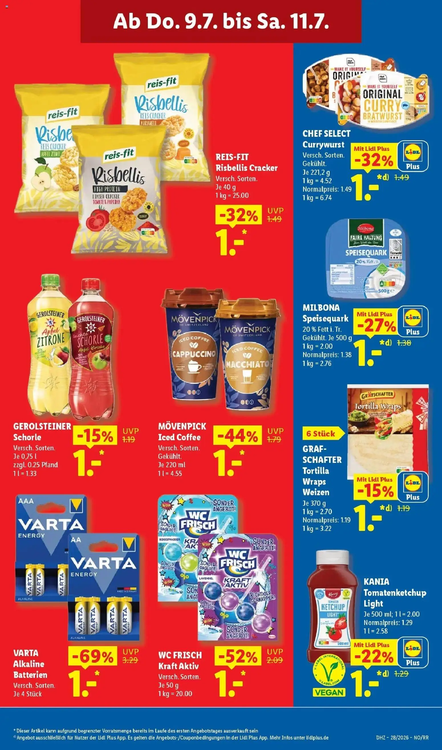 Lidl Prospekt Wahlstedt – gültig ab 06.07.2026 | Seite: 47 | Produkte: Paprika, Wc frisch, Ketchup, Gerolsteiner