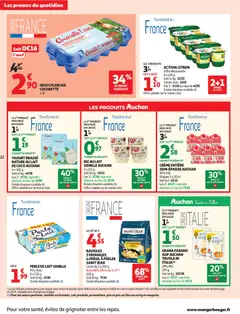 Auchan Petit dej, goûter hypers - Voorbeeld van een folder van Auchan, geldig van 15/07/2026 | Pagina: 22 | Producten: NOS, La, Crème