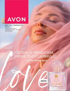 AVON katalog Maj 2026 - pregled AVON kataloga - važi od 01.05.2026