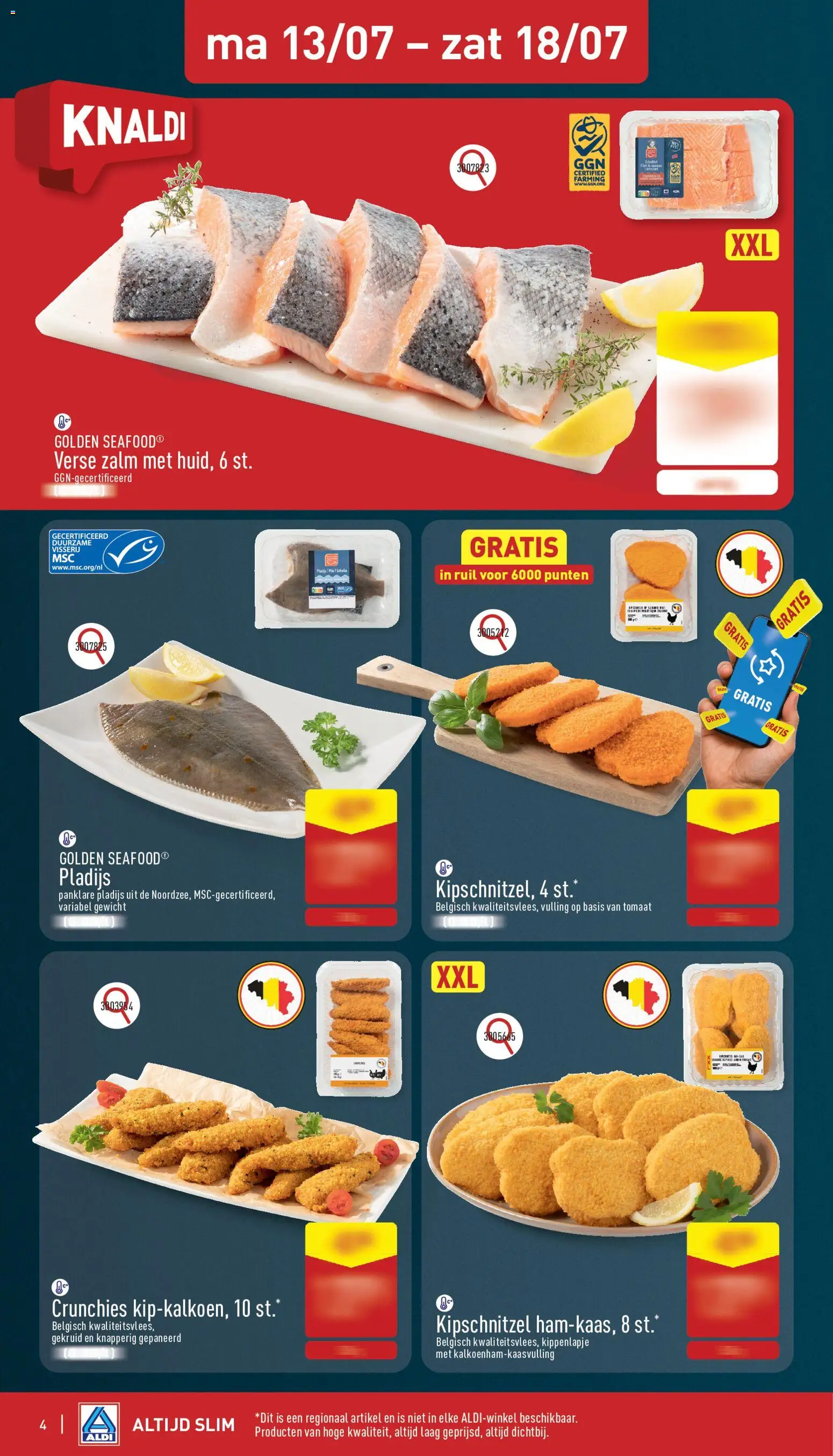 {H1} | Pagina: 4 | Producten: Zalm, Schnitzel, Gewicht, Tomaat