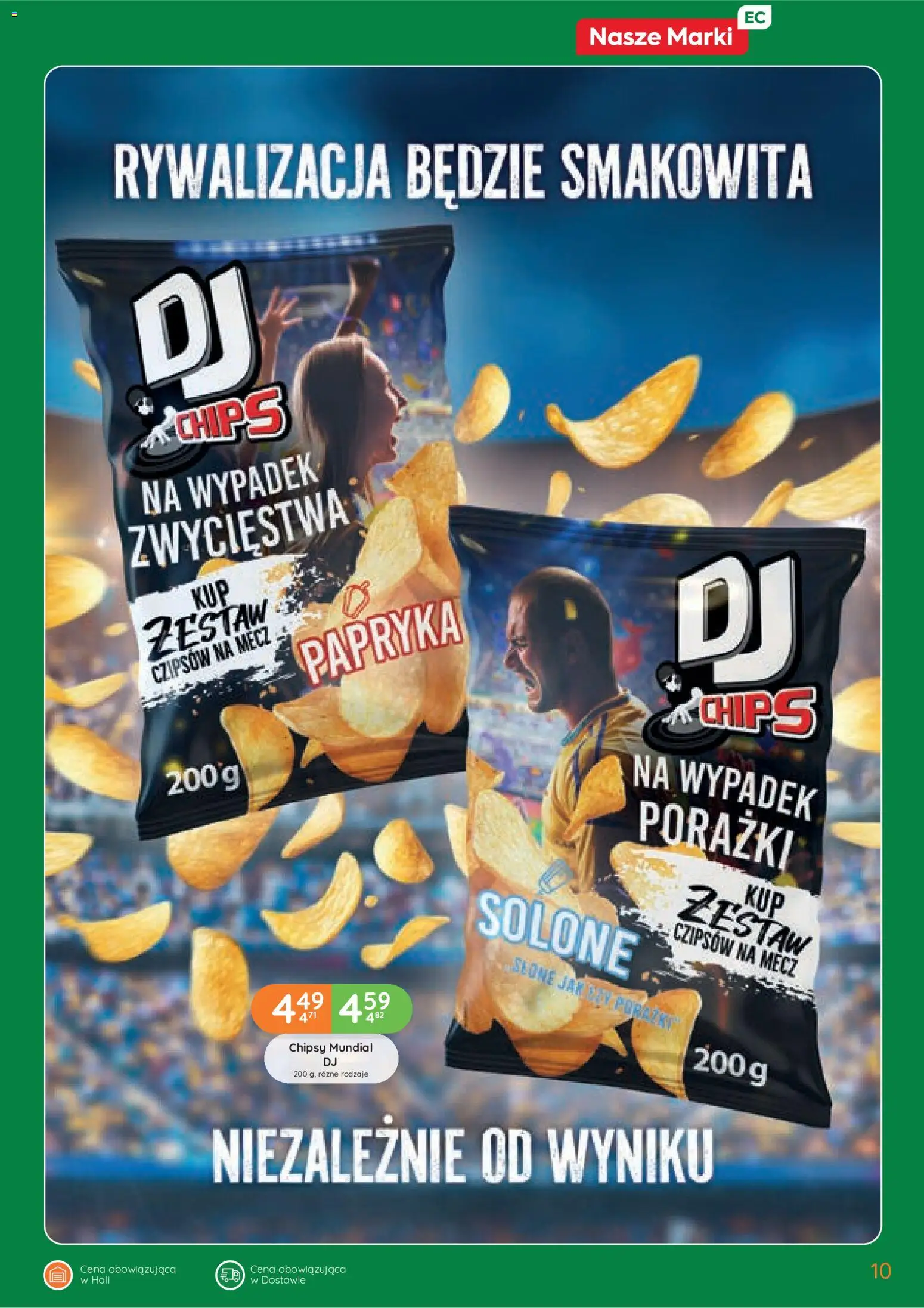 Eurocash gazetka od 25.06.2026 | Strona: 10 | Produkty: Chipsy, Papryka