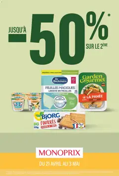 Monoprix - Prévisualisation de Monoprix catalogue valide à partir de 21.04.2026