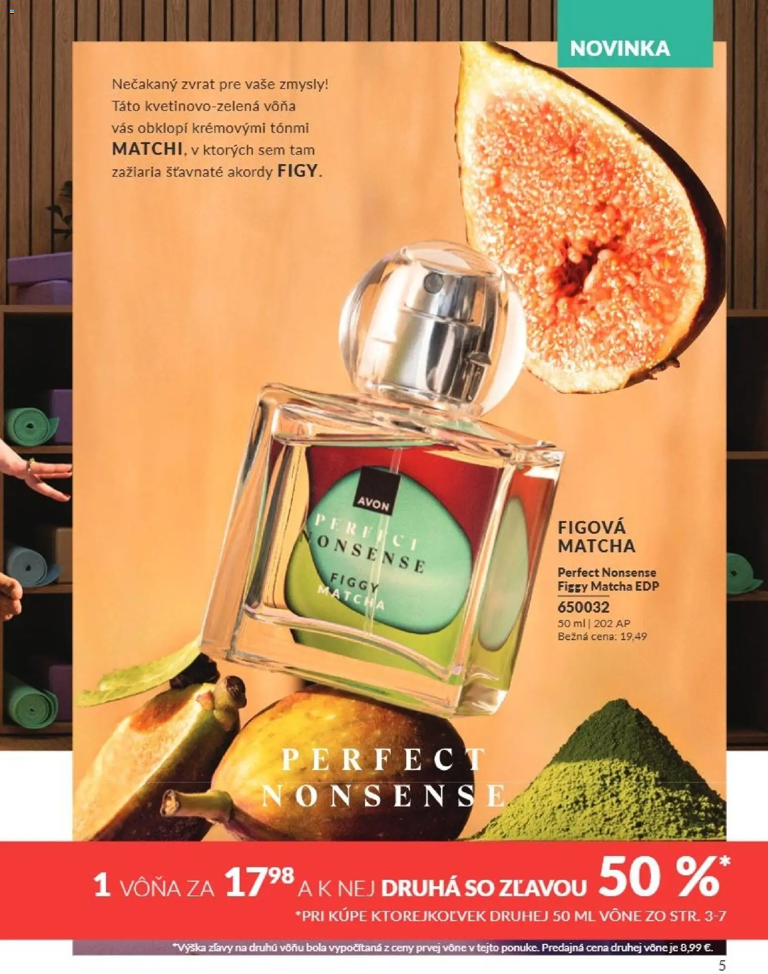 Nové Avon akcie – leták je platný od 01.07.2026 | Strana: 5 | Produkty: Matcha