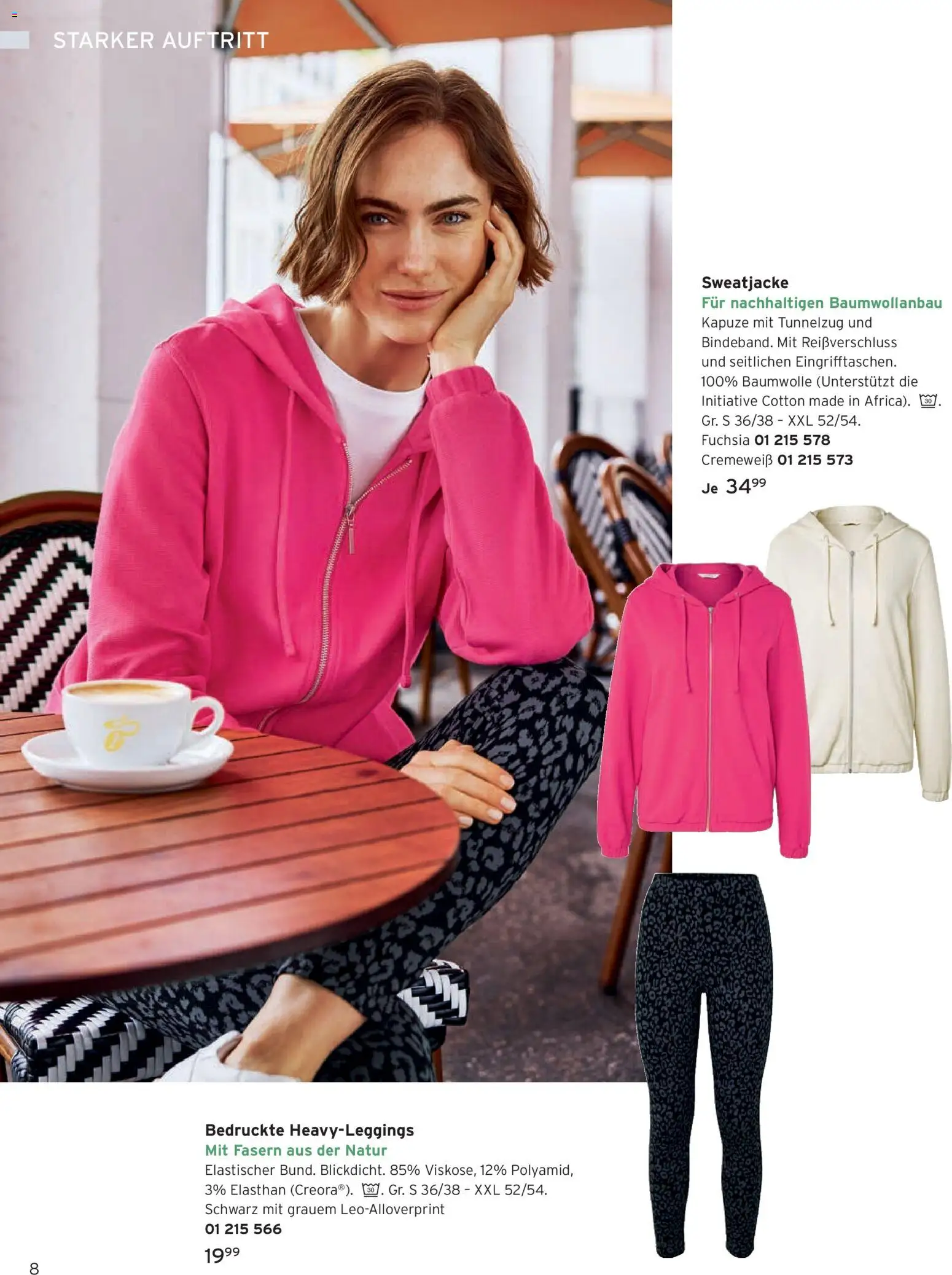 Angebote Tchibo – gültig ab 01.02.2026 | Seite: 8 | Produkte: Sweatjacke