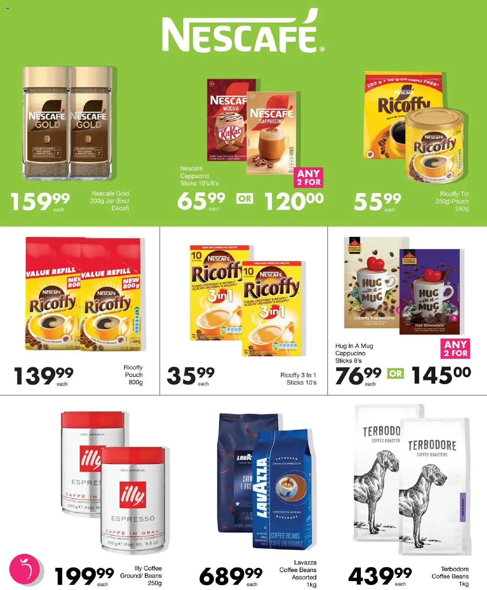 New Save catalogue – valid from 11.06.2026 | Page: 32 | Products: Beans, Coffee, Chocolate, Mug