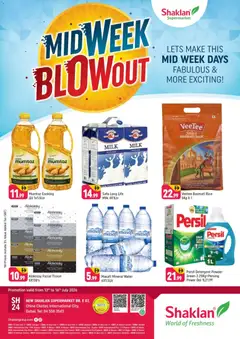 Preview of Shaklan catalogue midweek blowout valid from 13 Jul, 2026