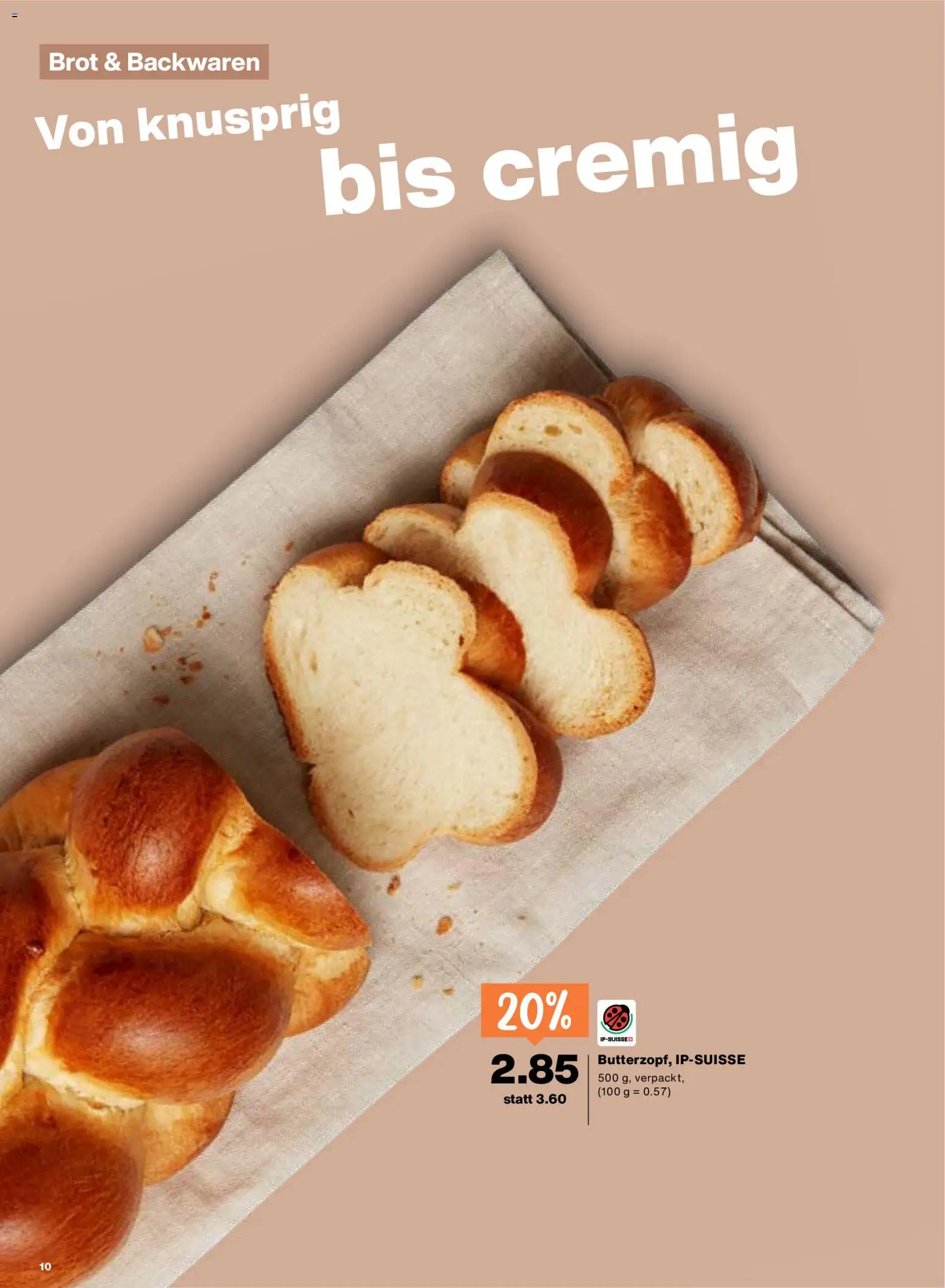 Migros aktionen – gültig ab 30.07.2026 | Seite: 10 | Produkte: Brot