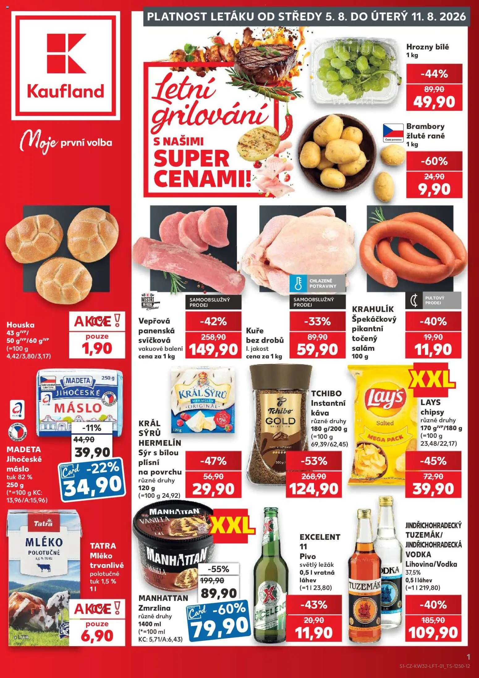 Kaufland leták - Kolín od 05.08.2026 | Strana: 1