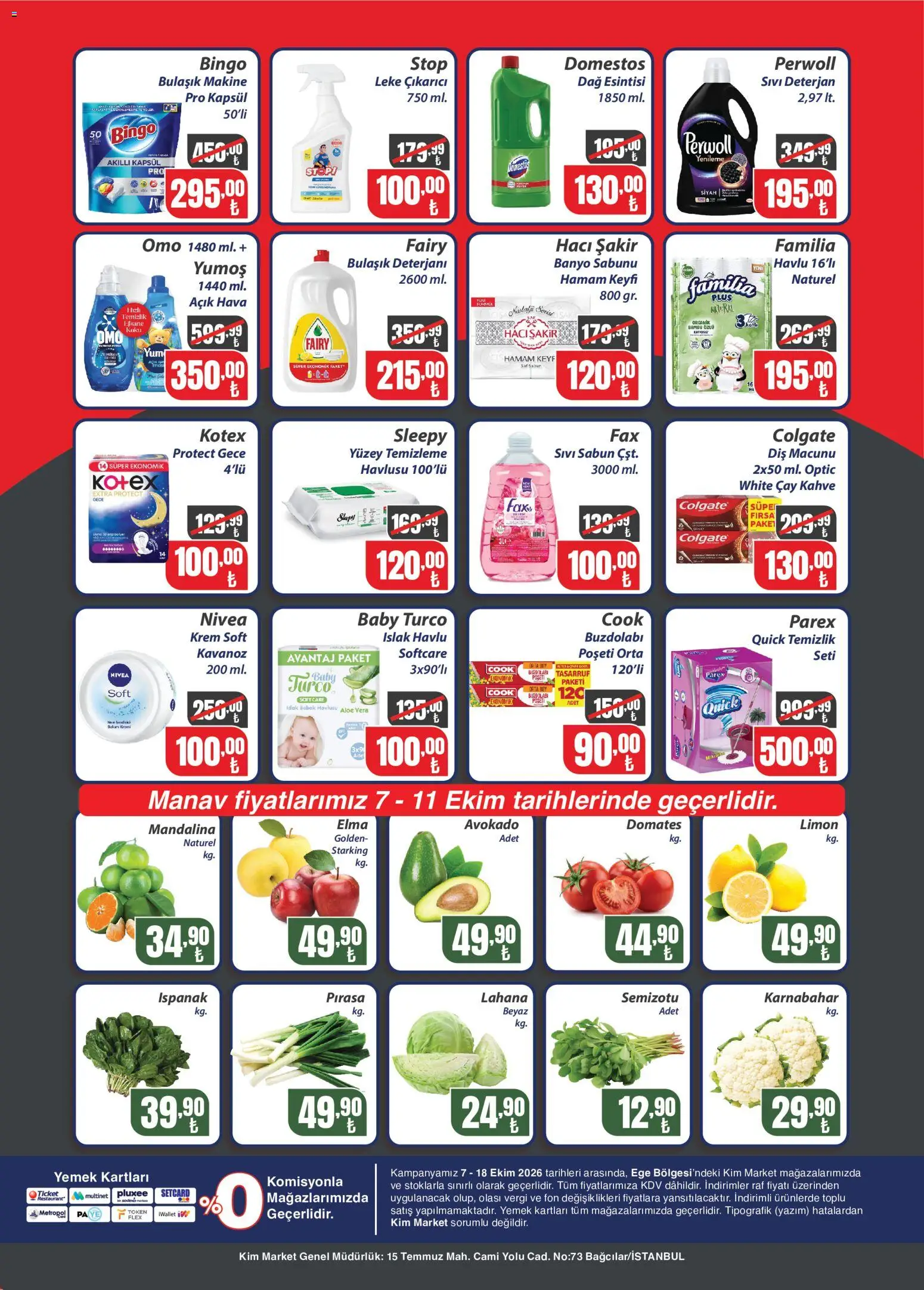 Kim Market Katalog - Ege Insert - 07 Ekim 2026 tarihinden itibaren geçerlidir | Sayfa: 4