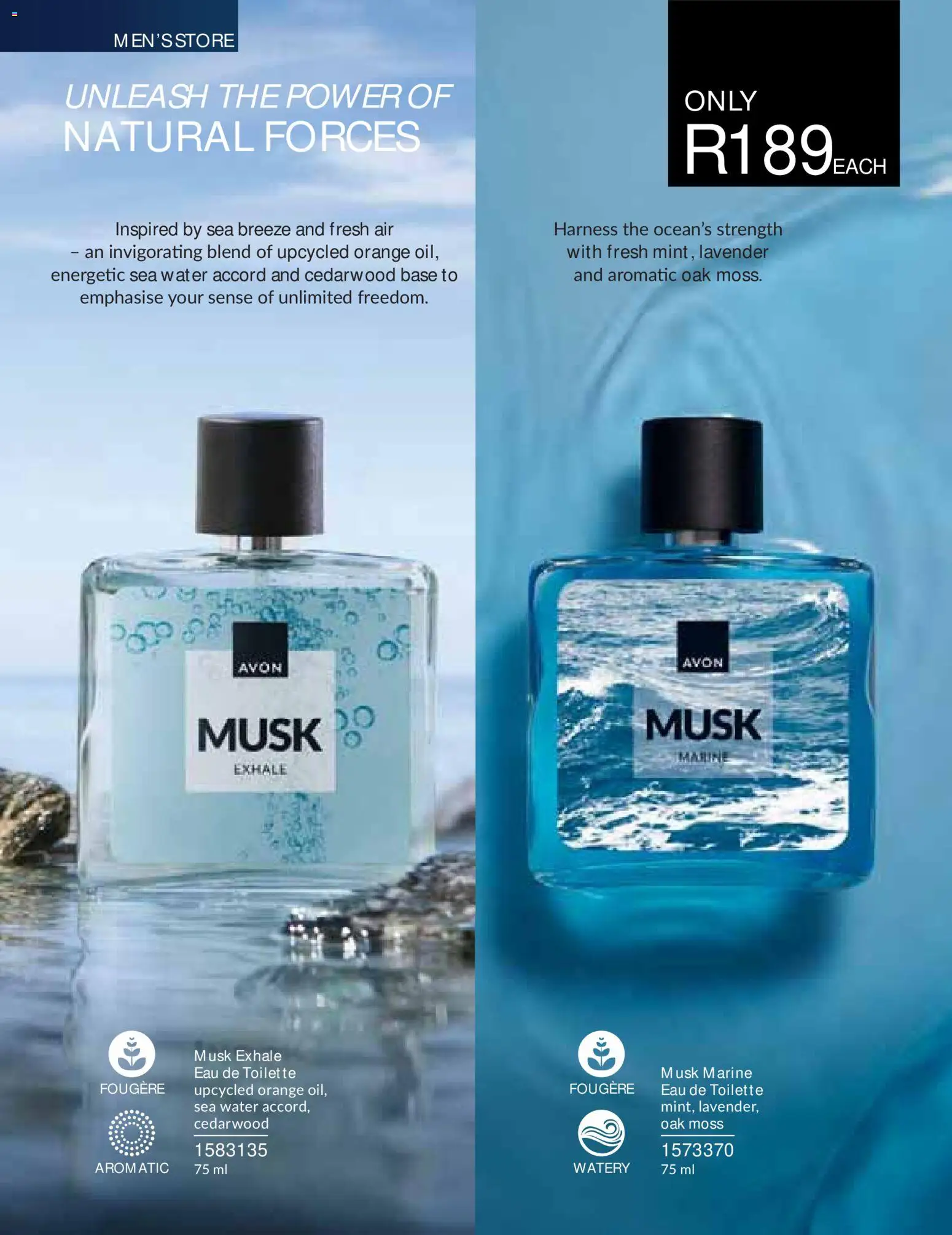 New Avon catalogue – valid from 01/09/2026 | Page: 80 | Products: Eau de toilette, Water