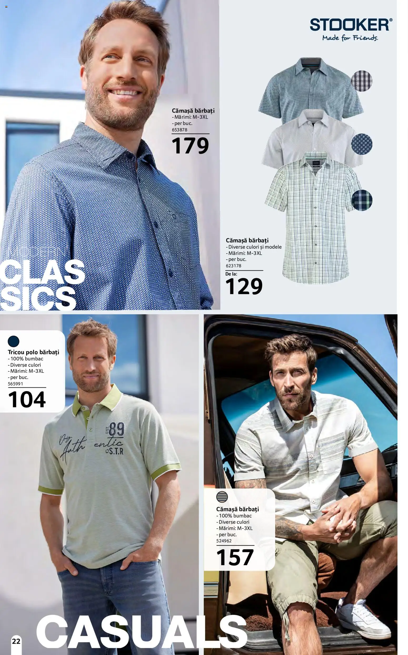 Noul catalog Selgros – valabil de la 15.05.2026 | Pagină: 22 | Produse: Tricou