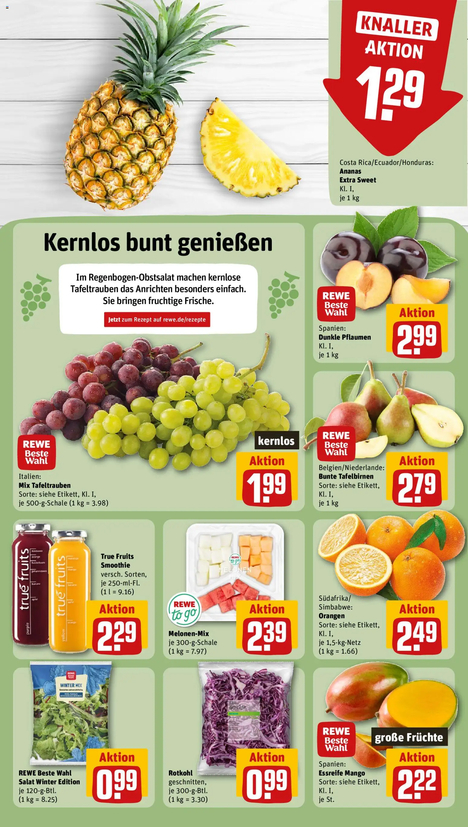 {H1} | Pagina: 6 | Producten: Ananas, Smoothie, Mango