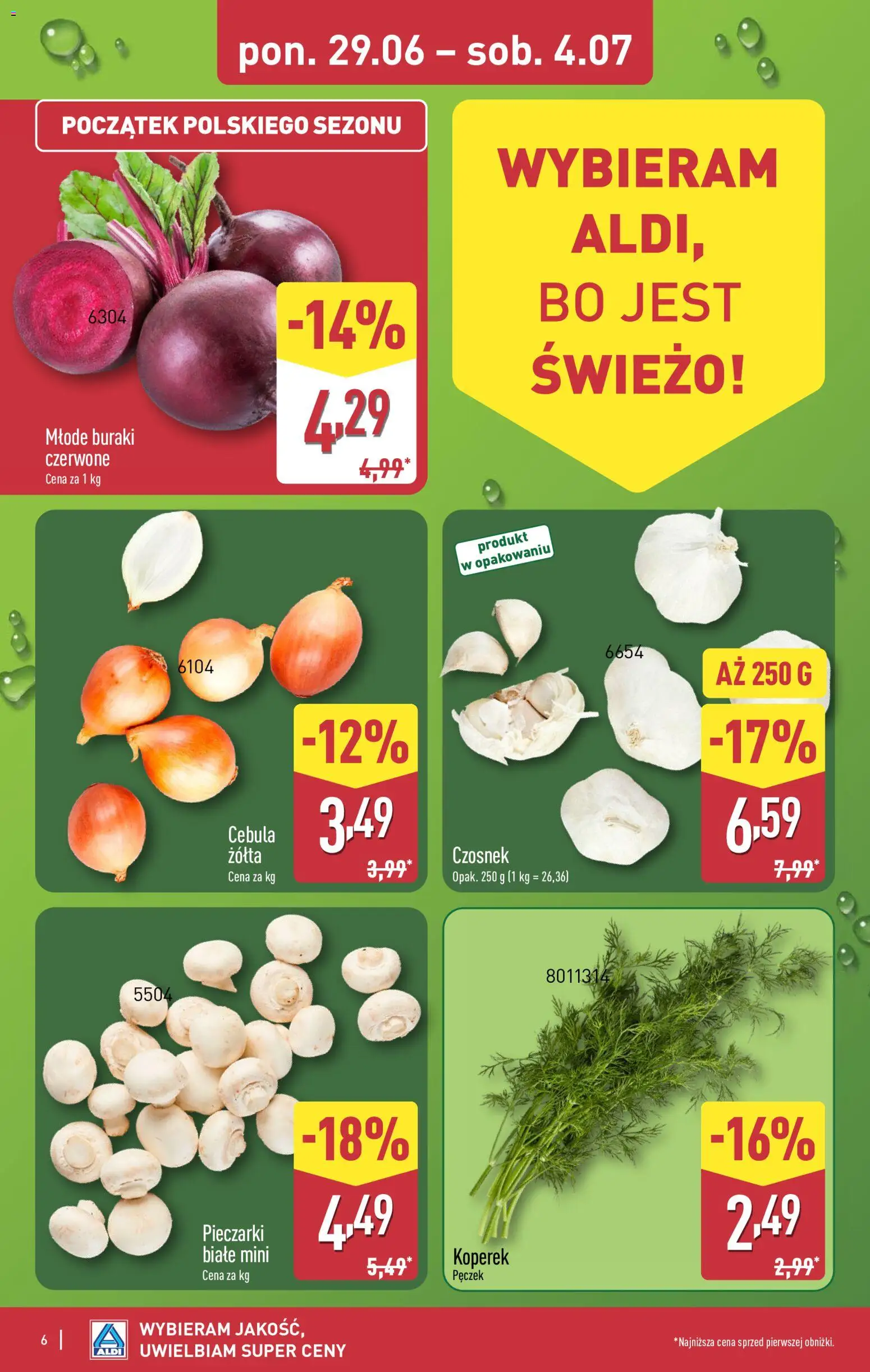 Aldi Polsko leták od 29.06.2026 | Strana: 6