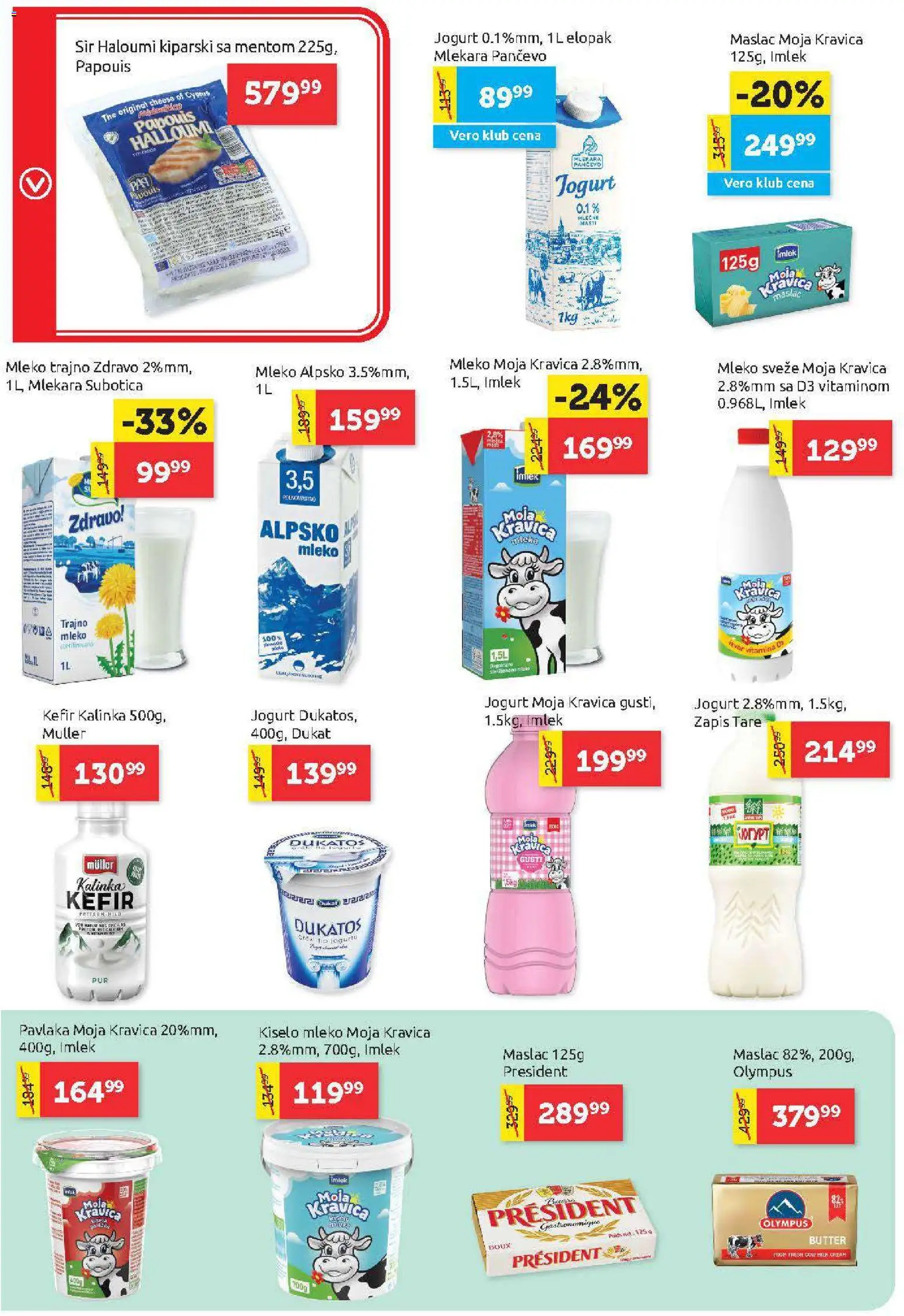 SuperVERO katalog - važi od 02.04.2026 | Strana: 10 | Proizvode: Dukatos, Moja kravica, Mleko, Pavlaka