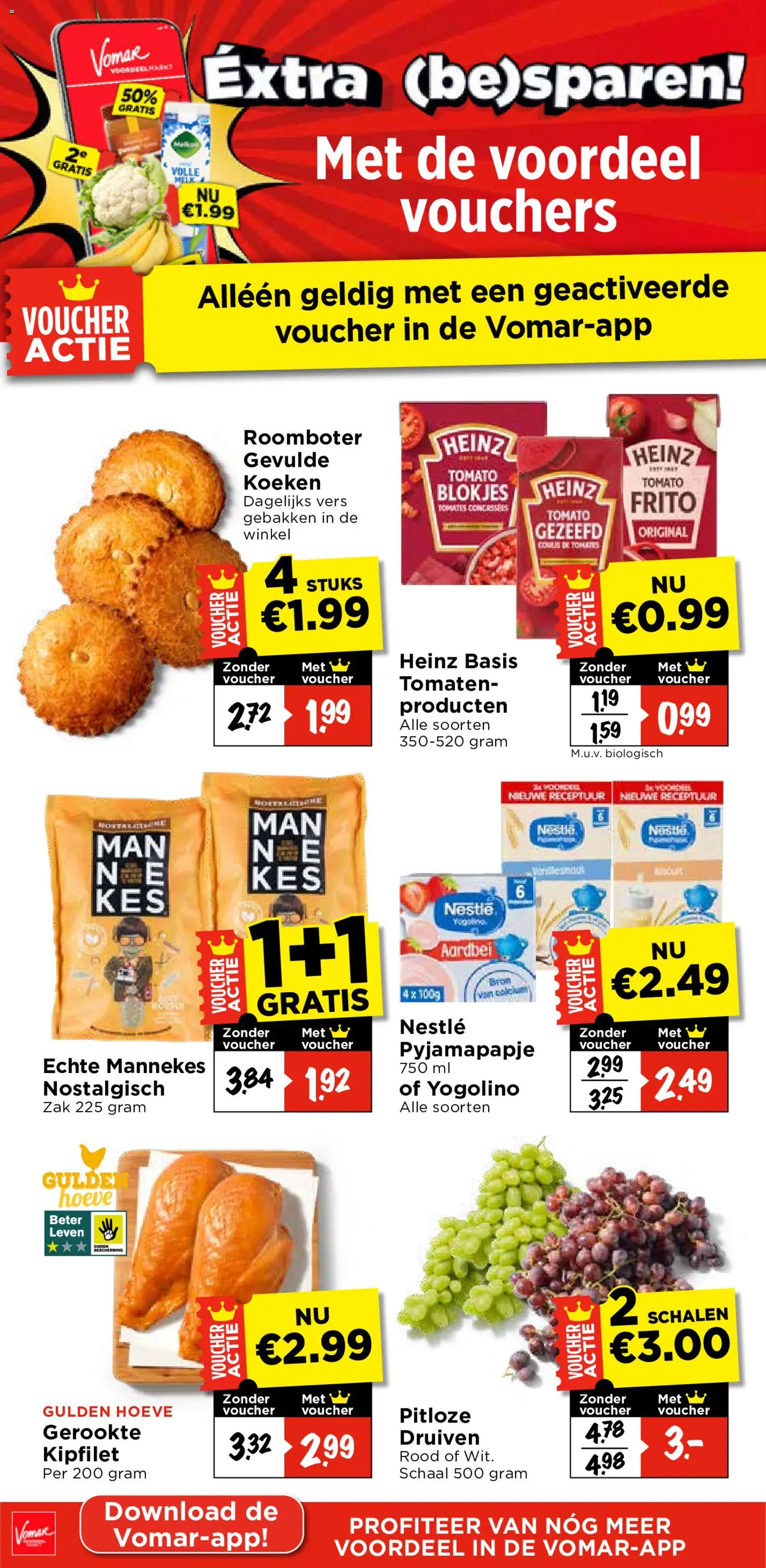 {H1} | Pagina: 2 | Producten: Tomaten, Schaal, Roomboter, Zak