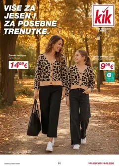 Kik Katalog - Pregled kataloga iz trgovine Kaufland, vrijedi od 14.09.2026