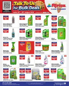 Africa Cash & Carry specials catalogue – valid from 20/08/2026 | Page: 56
