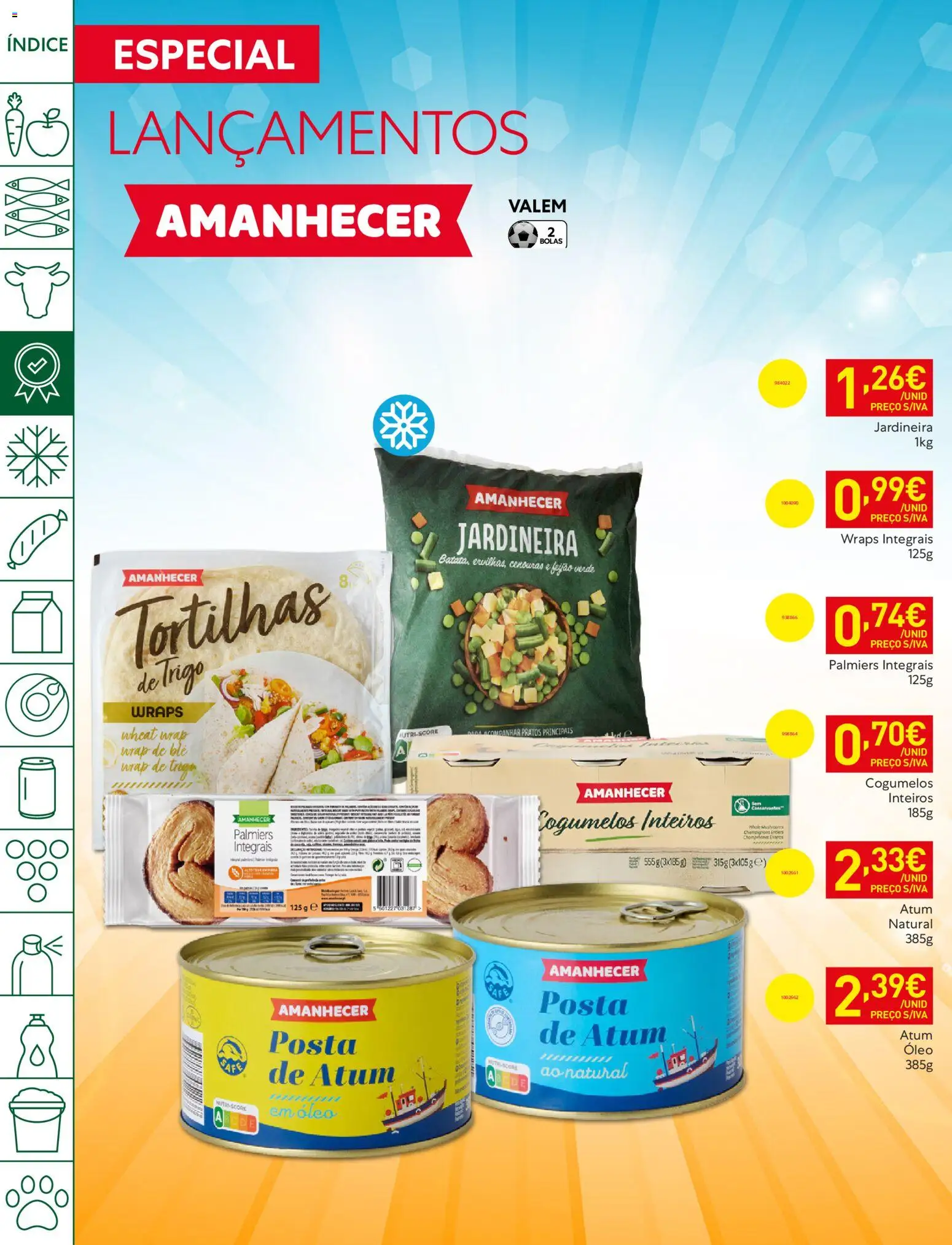 Recheio folheto Madeira │ válido de 05.05.2026 | Página: 8 | Produtos: Atum, Pratos, Óleo, Cogumelos