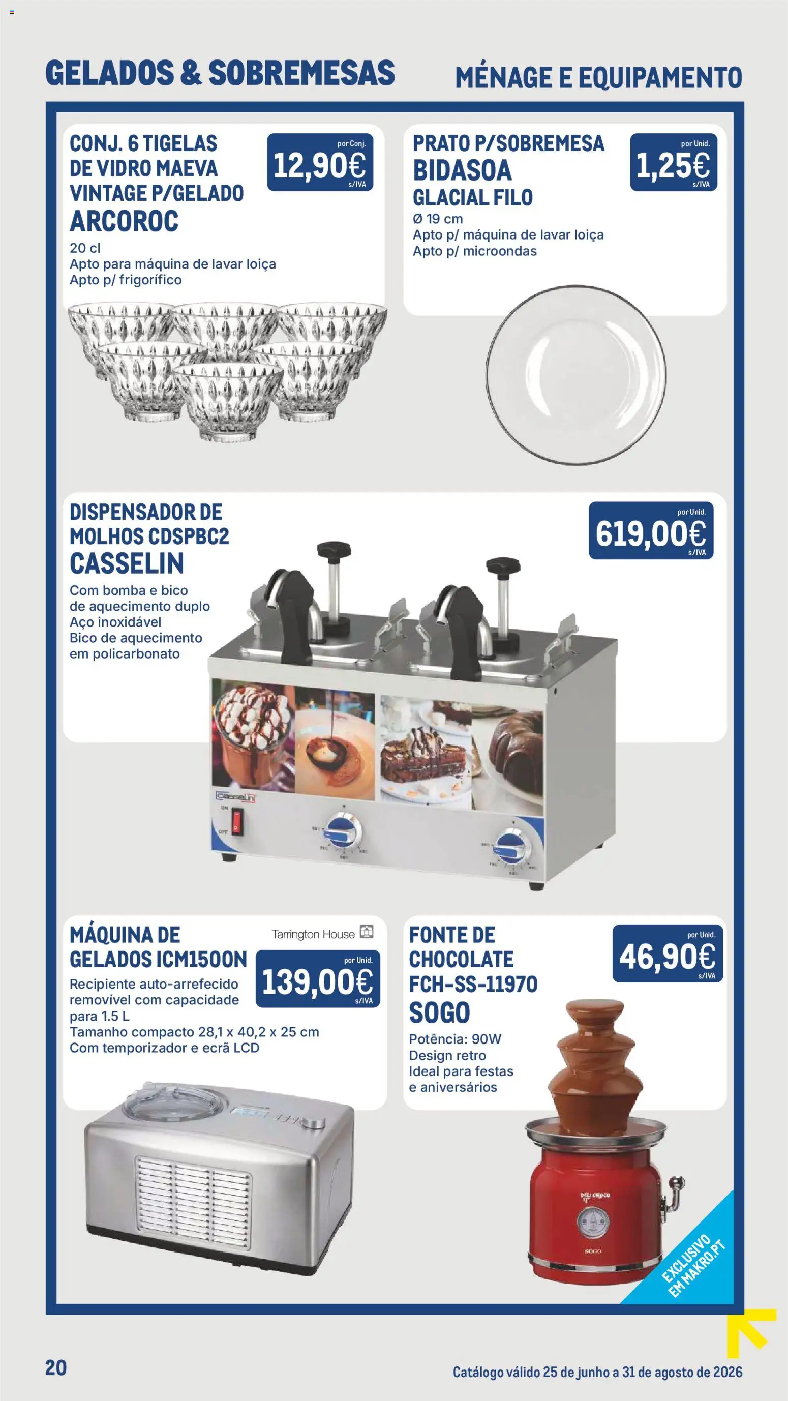 Makro Especial Gelados  Sobremesas │ válido de 25/06/2026 | Página: 20