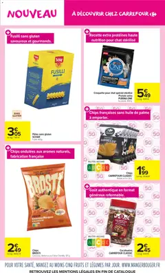 Carrefour Market - Prévisualisation de Carrefour Market Les nouveautés de juillet valide à partir de 07/07/2026 | Page: 7 | Produits: Barbecue, Fusilli, Huile, Chips