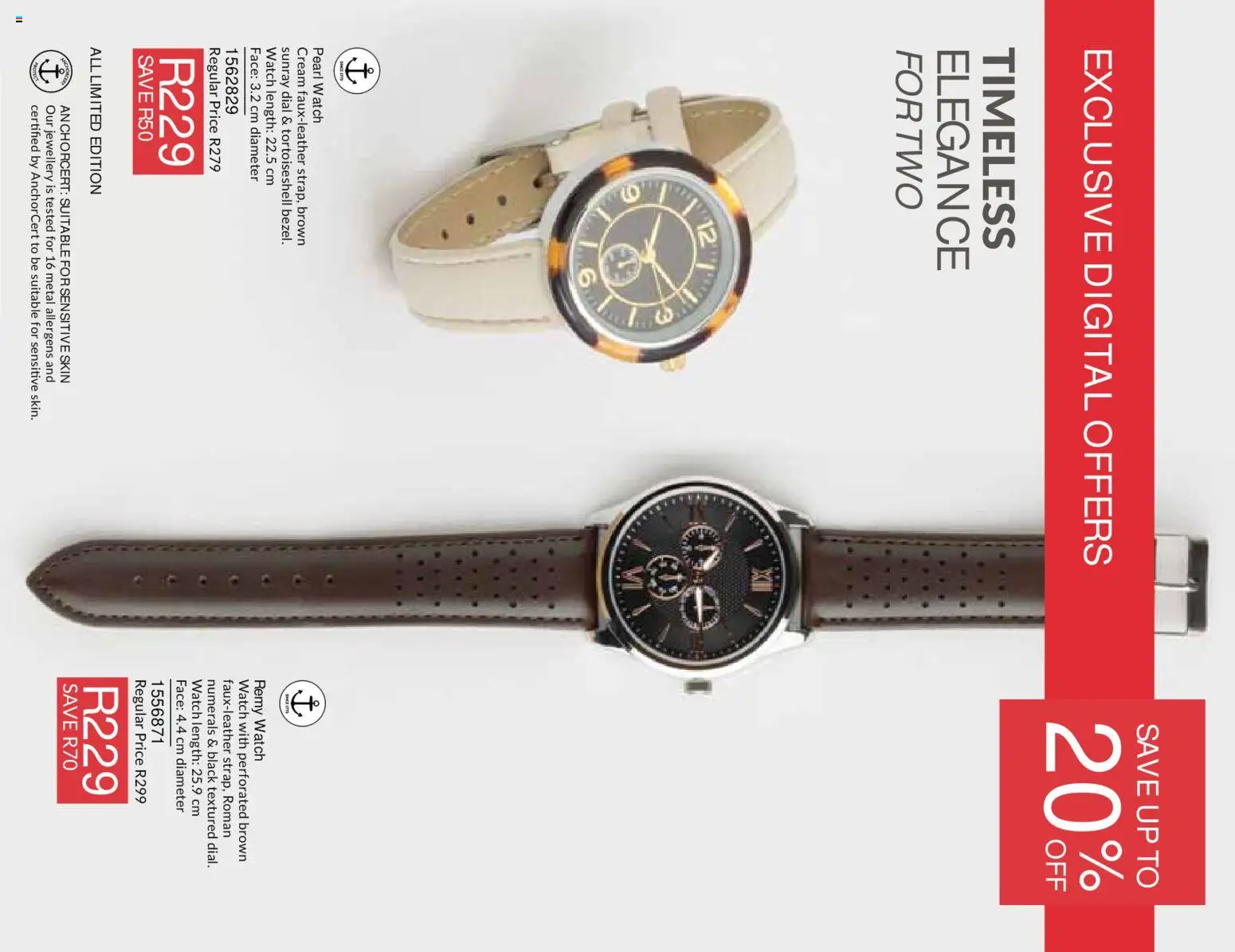 New Avon catalogue – valid from 01/09/2026 | Page: 163 | Products: Watch, Cream