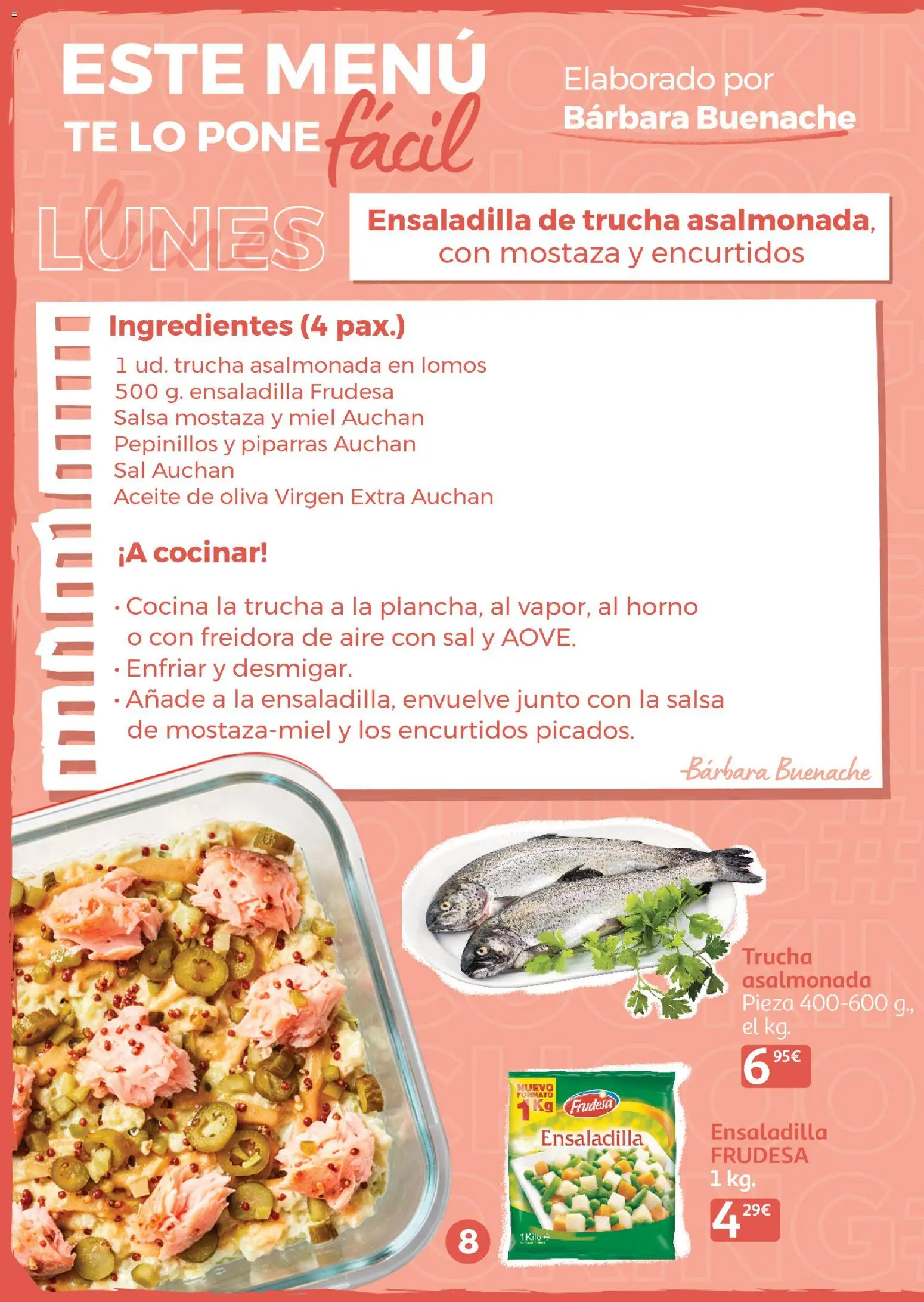 Alcampo - Batchcooking 2026 │ válido desde el 15.01.2026 | Página: 8 | Productos: Ensaladilla, Ψηφιακή κάμερα, Té, Cocina