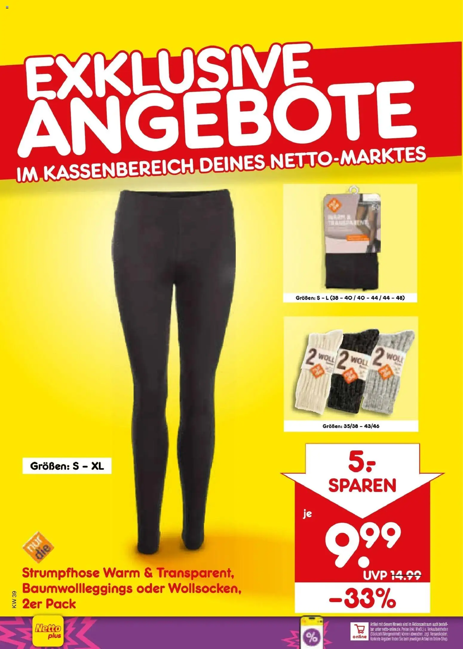 Netto Marken-Discount Prospekt Naumburg – gültig ab 21.09.2026 | Seite: 68 | Produkte: Strumpfhose