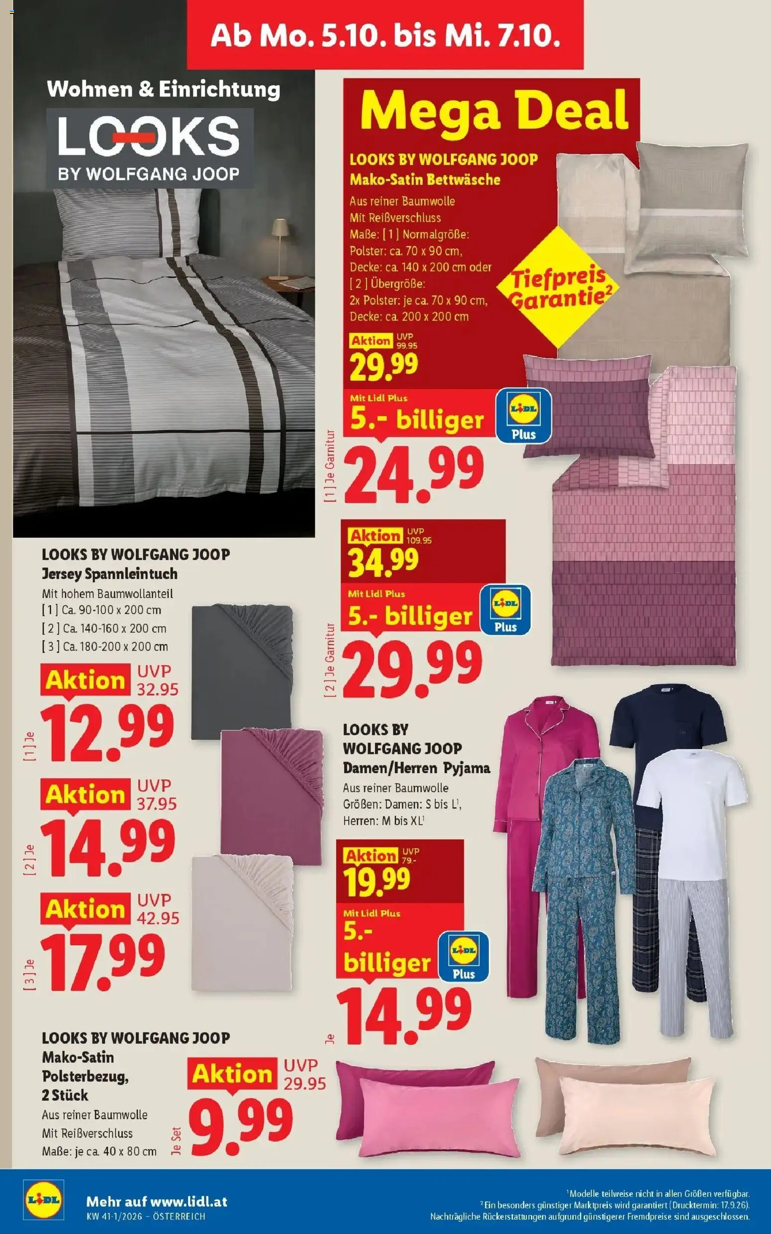 Lidl Flugblatt - Fohnsdorf ab 27.09.2026 - Angebote ab donnerstag | Seite: 37 | Produkte: Pyjama, Decke