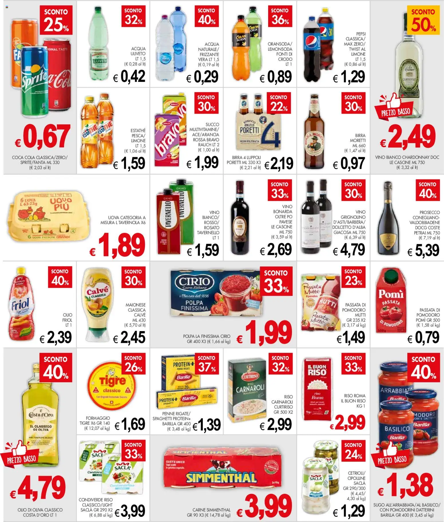 Volantino Presto Fresco del 06/07/2026 | Pagina: 6 | Prodotti: Limone, Olio, Coca Cola, Olio di Oliva