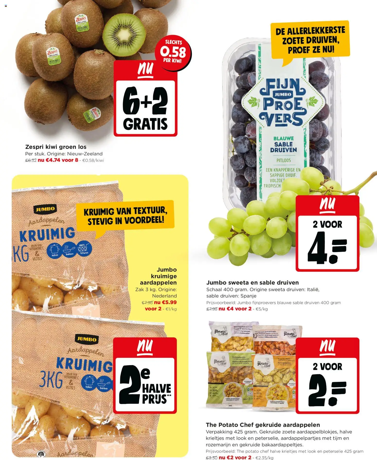 {H1} | Pagina: 10 | Producten: Krieltjes, Kiwi, Aardappelen, Peterselie