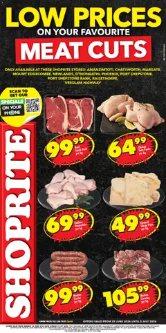 Shoprite specials catalogue – valid from 29/06/2026