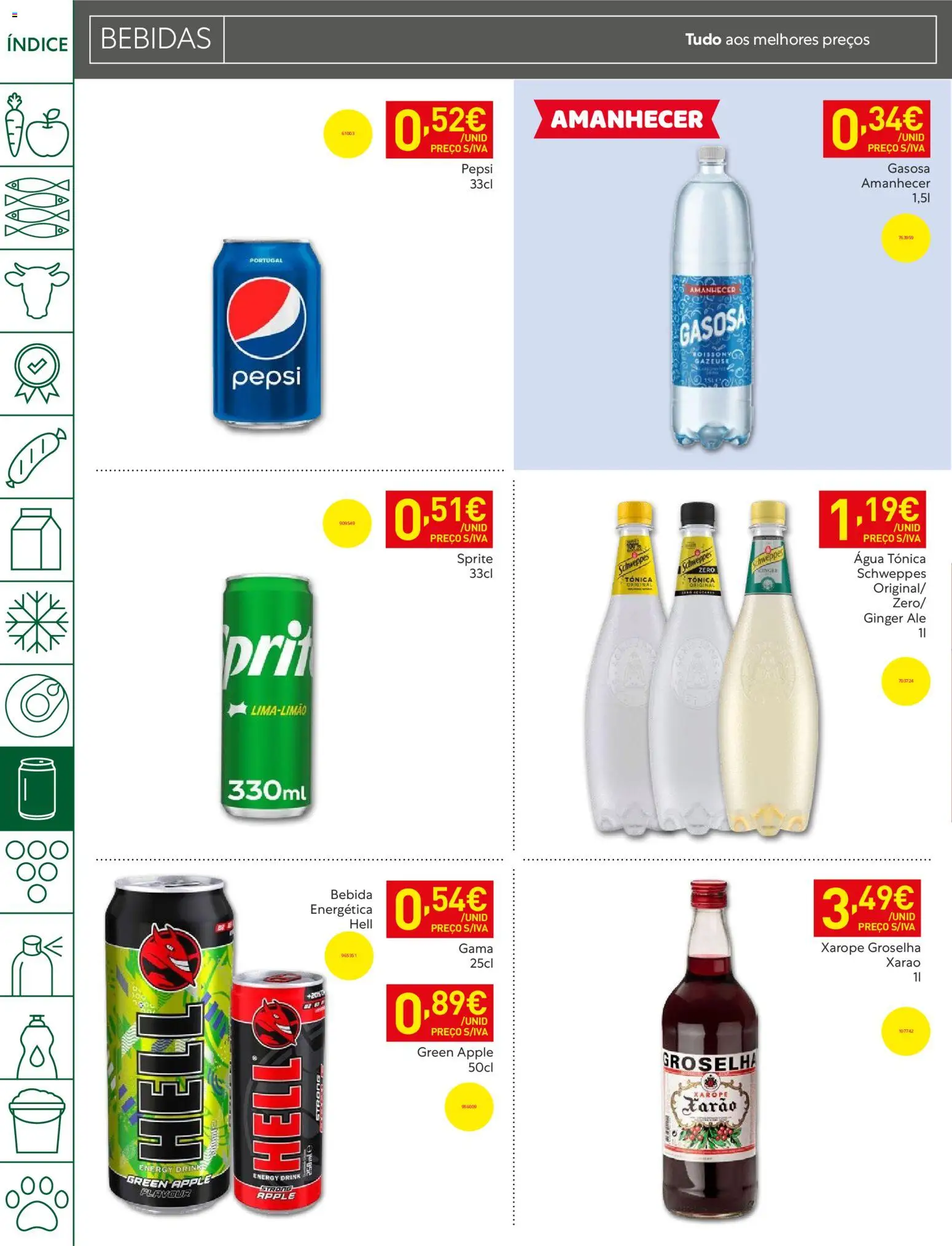 Recheio folheto │ válido de 19.05.2026 | Página: 36 | Produtos: Agua, Xarope, Bebida