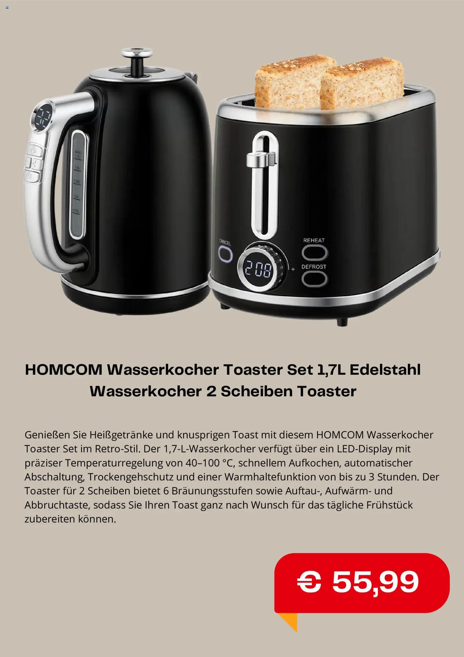 Kaufland Flugblatt gültig ab 25.09.2026 | Seite: 5 | Produkte: Wasserkocher, Toaster