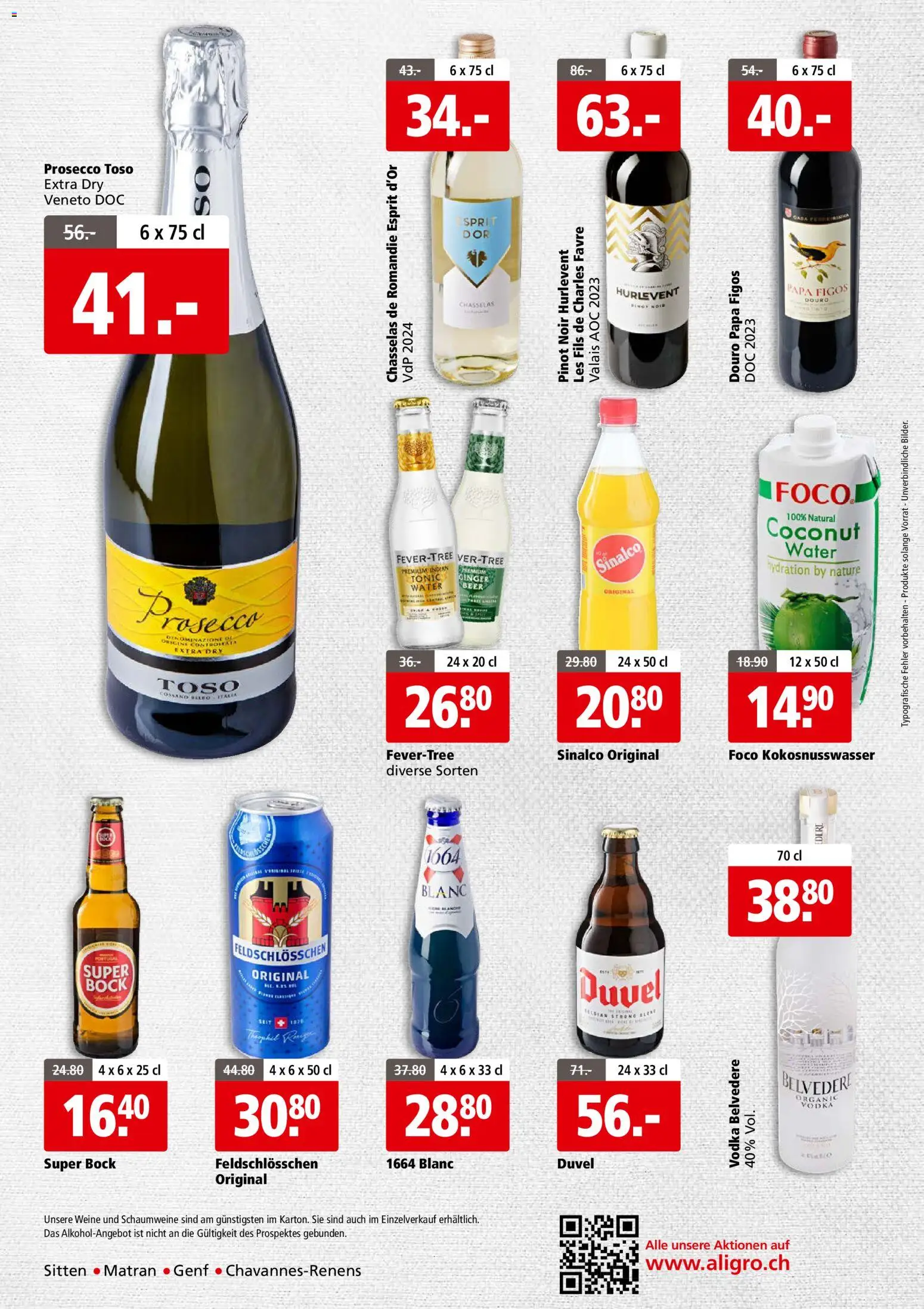 Aligro aktionen Business Chavannes, Matran, Genf, Sitten – gültig ab 11.05.2026 | Seite: 4