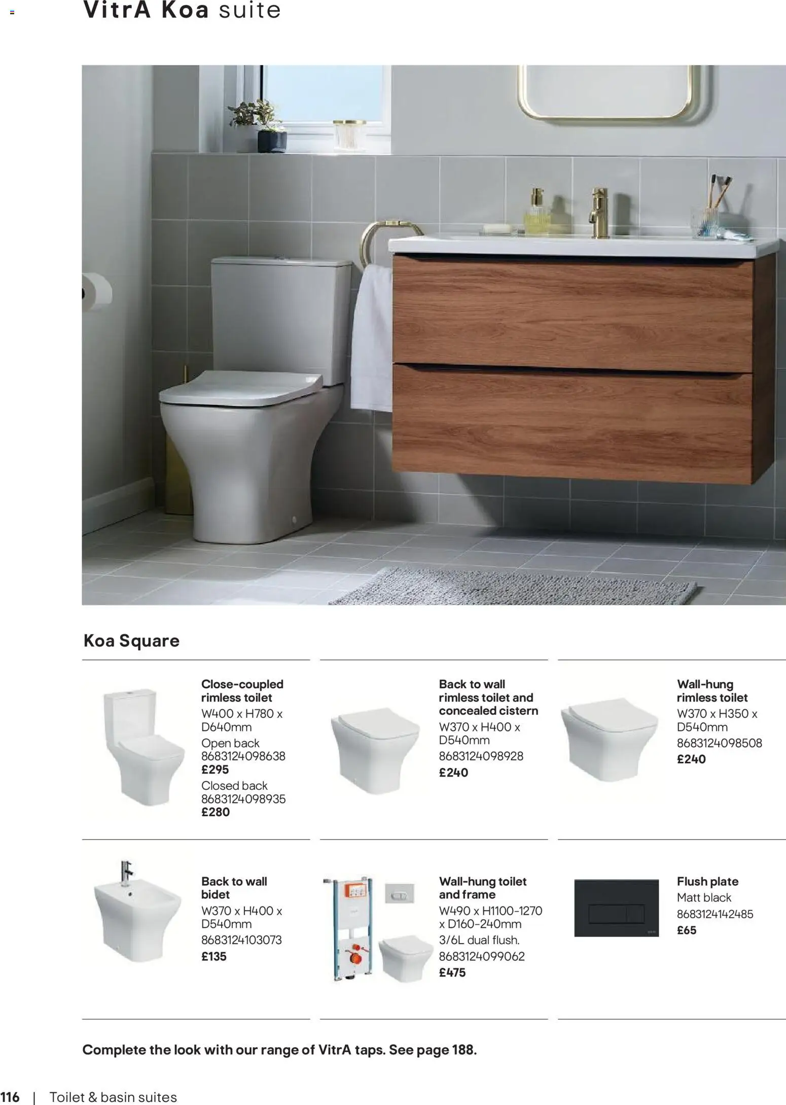 {H1} | Page: 117 | Products: Toilet