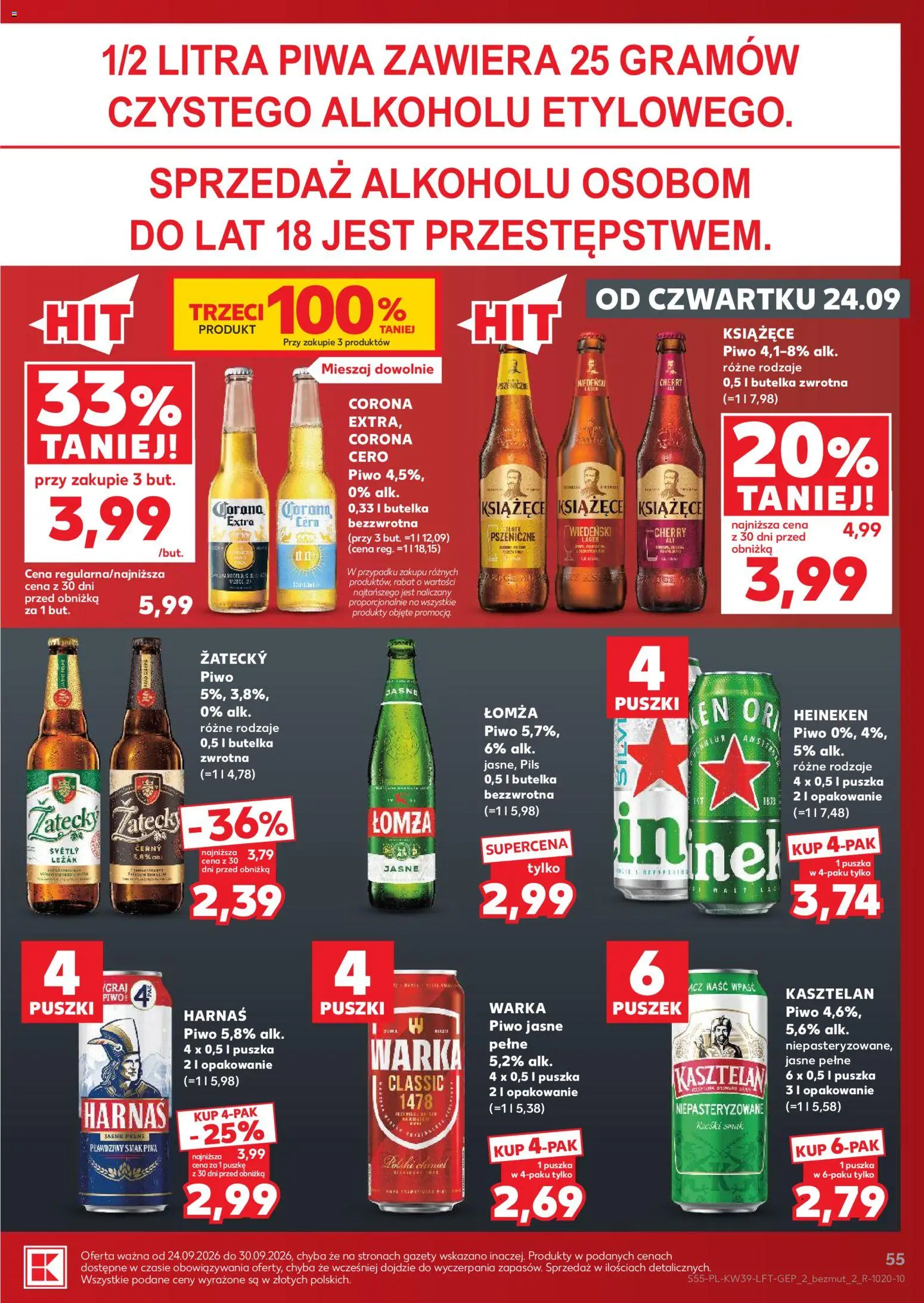 Kaufland gazetka od 24.09.2026 | Strona: 55