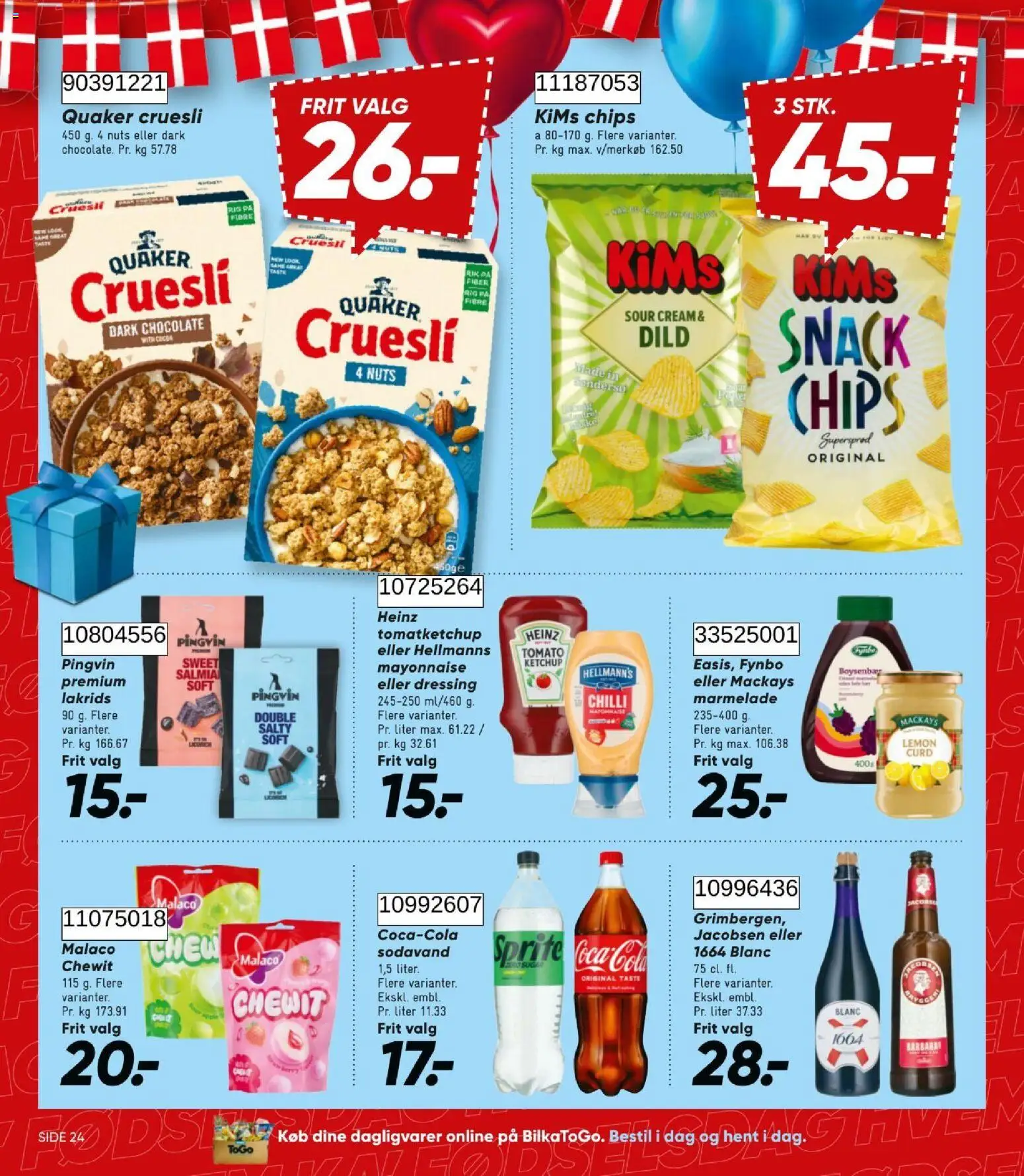 Bilka tilbudsavis – gyldig fra 21/08/2026 | Side: 31 | Produkter: Coca Cola, Dild, Sodavand, Chilli