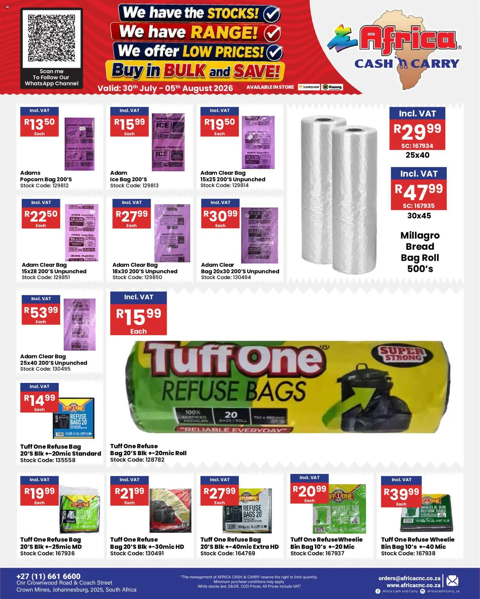 New Africa Cash & Carry catalogue – valid from 30/07/2026 | Page: 50