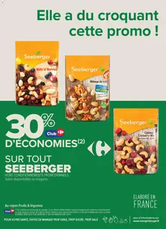 Carrefour City - Prévisualisation de Carrefour City catalogue valide à partir de 11/08/2026 | Page: 11 | Produits: Mélange De Noix, Sel, Fruits, Noix