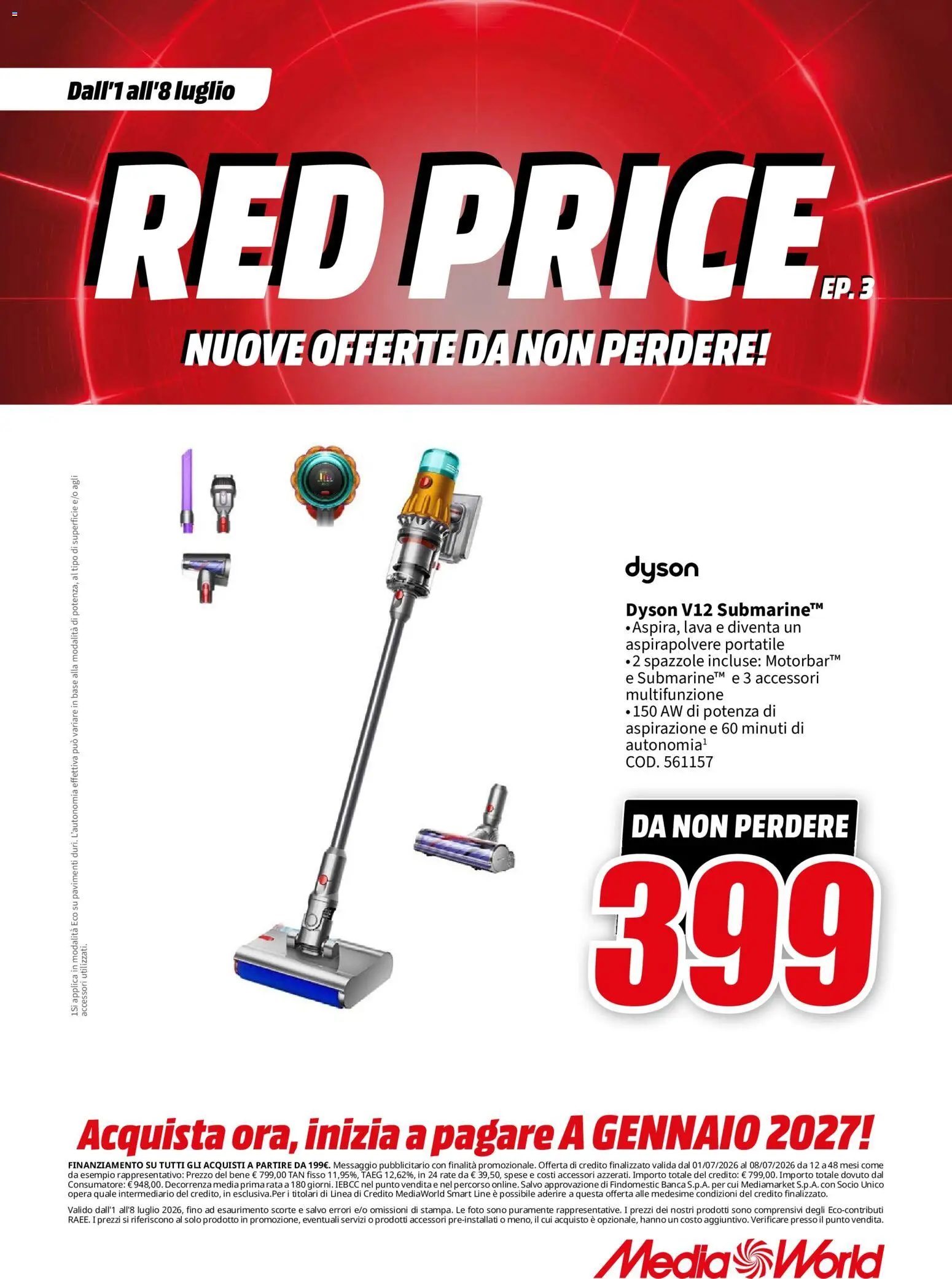 Volantino Media World del 01/07/2026 | Pagina: 80