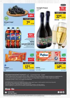 Ofertele Mega Image valabile de la 20.08.2026 | Pagină: 4 | Produse: Gradina, Struguri negri, Pepsi, Prosecco