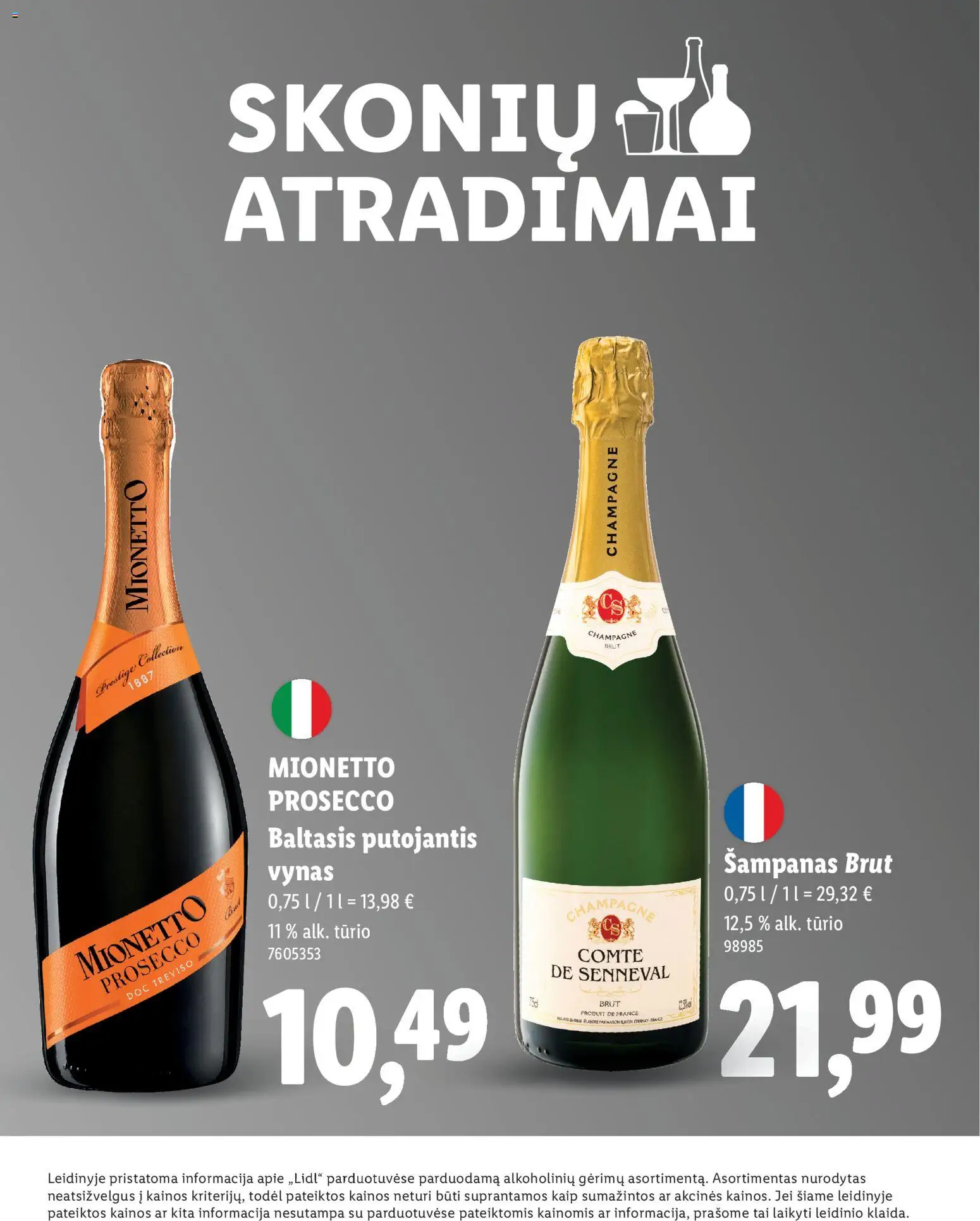 LIDL akcijos nuo 2025.12.05 | Puslapis: 10 | Prekių: Vynas