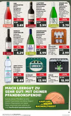 Kaufland Prospekt Schwetzingen ab 15.06.2026 gültig | Seite: 2 | Produkte: Weißwein, Rotwein, Weißwein halbtrocken, Pils