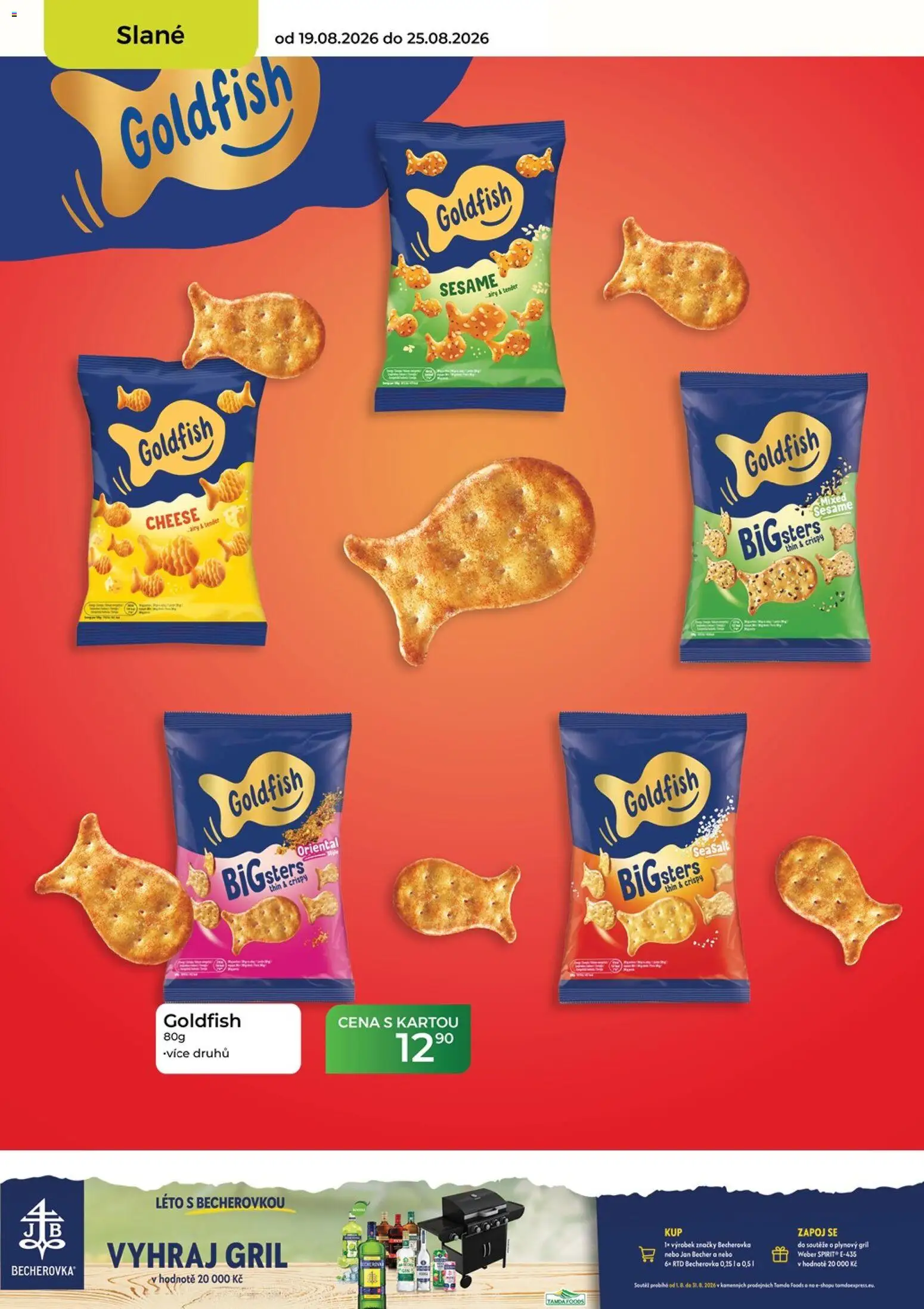 Tamda Foods leták od 19.08.2026 | Strana: 38 | Produkty: Plynový gril, Gril, Becherovka