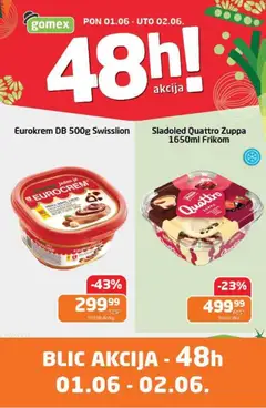 Gomex katalog Blic akcija - pregled Gomex kataloga - važi od 01.06.2026