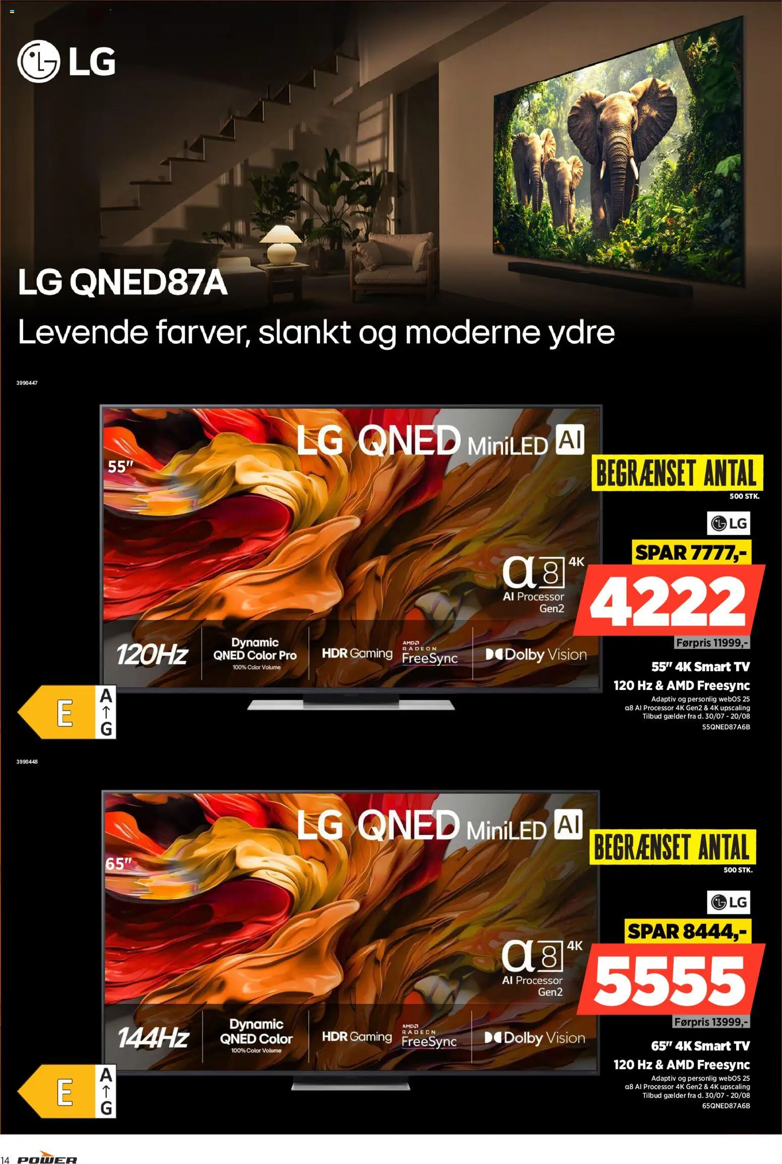 Power tilbudsavis – gyldig fra 07/08/2026 | Side: 14 | Produkter: Processor, Smart TV, TV